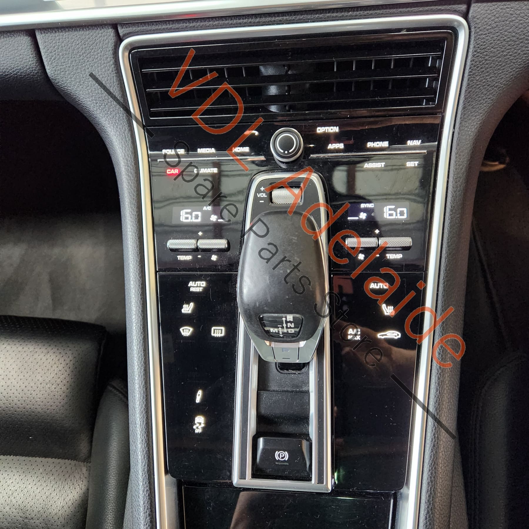 Porsche Panamera 971 Air Conditioning Climate Control Heater Switch Panel 971919611AD 6N3 971919611J 6N3 971919611G 6N3 - Image 2
