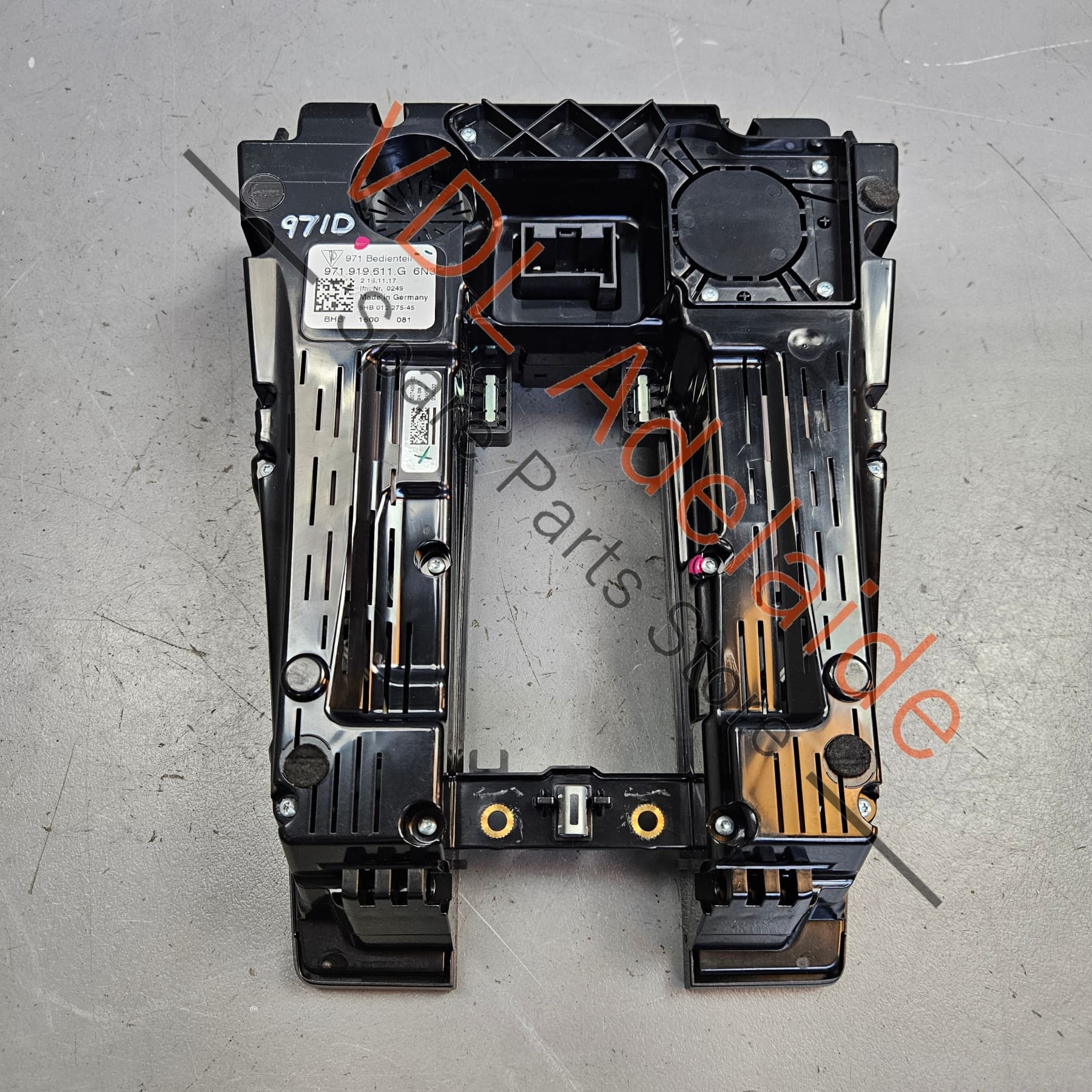 Porsche Panamera 971 Air Conditioning Climate Control Heater Switch Panel 971919611AD 6N3 971919611J 6N3 971919611G 6N3 - Image 9