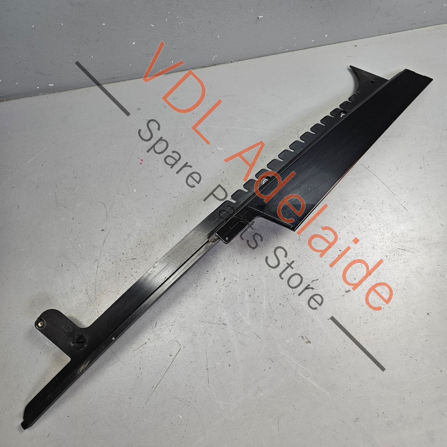 Porsche Panamera 971 Left Front Door Exterior B Pillar Trim Moulding Gloss Black 971853183