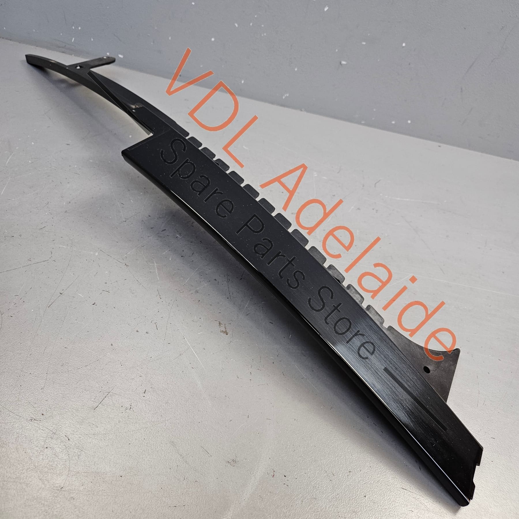 Porsche Panamera 971 Left Front Door Exterior B Pillar Trim Moulding Gloss Black 971853183 - Image 3