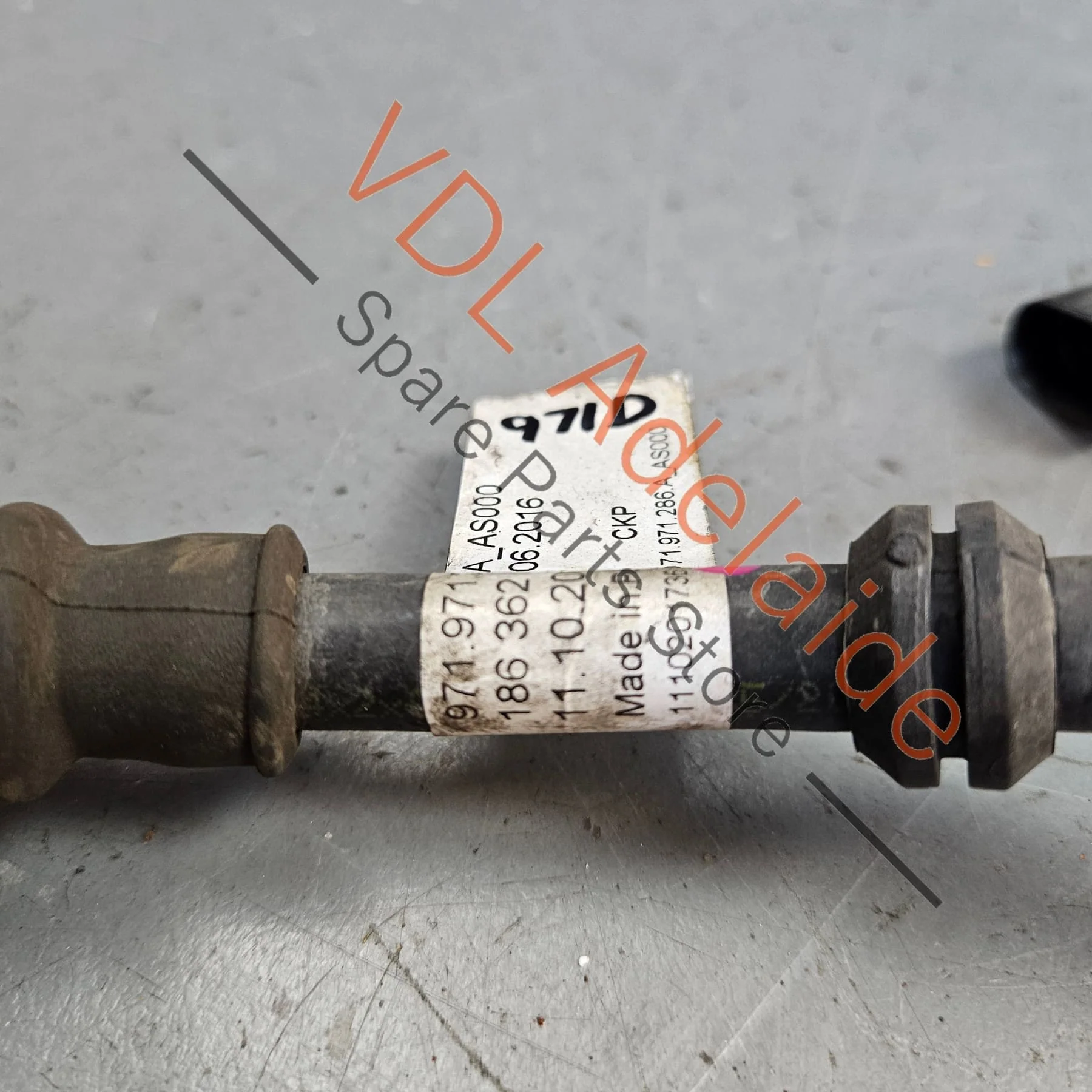 Porsche Panamera Rear Wheel Hub Brake Wiring Set PAB971286 971971286A - Image 4