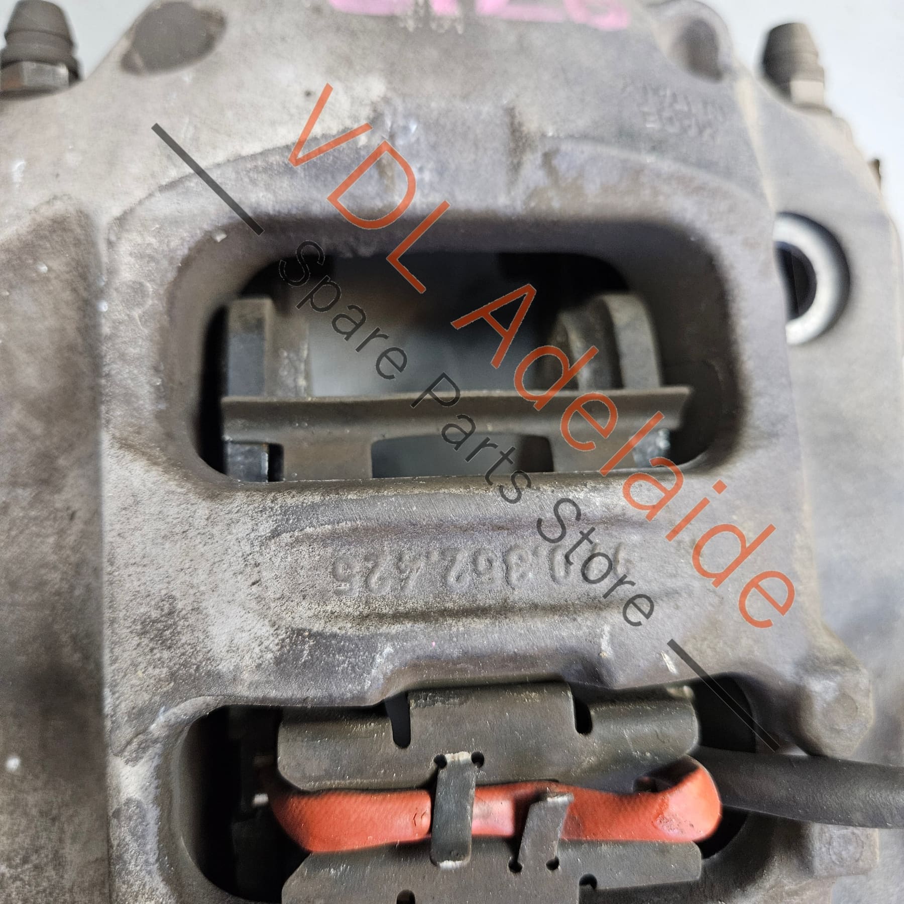 Porsche Brembo 4 Piston Pot Rear Brake Caliper Set 971615423R 971615424R for 18in Rotor Radial Mount - Image 6