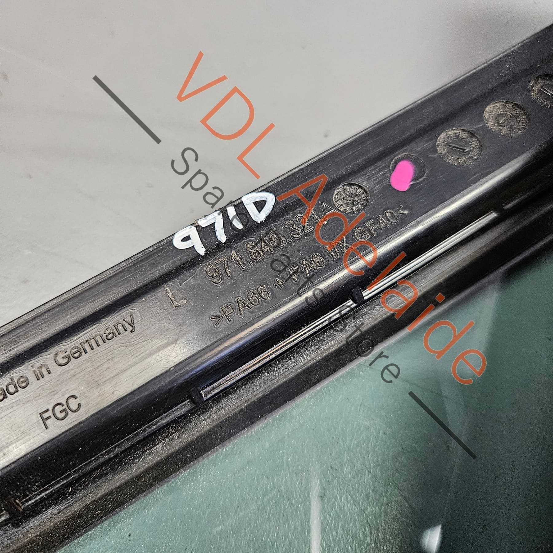 Porsche Panamera 971 Front Left Door Fixed Quarter Window Glass 971845113 971845113P - Image 9