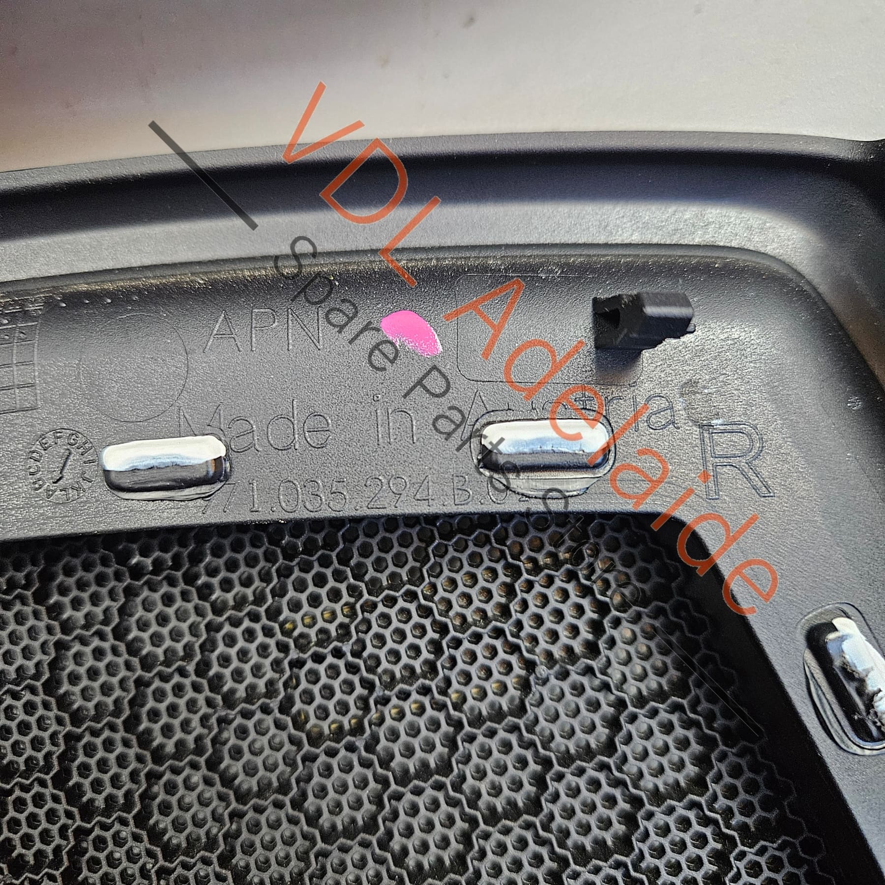 Porsche Panamera Speaker Cover Set with Ambient Lighting Front & Rear 971035143C 5Q0 971035293C 5Q0 - Image 8