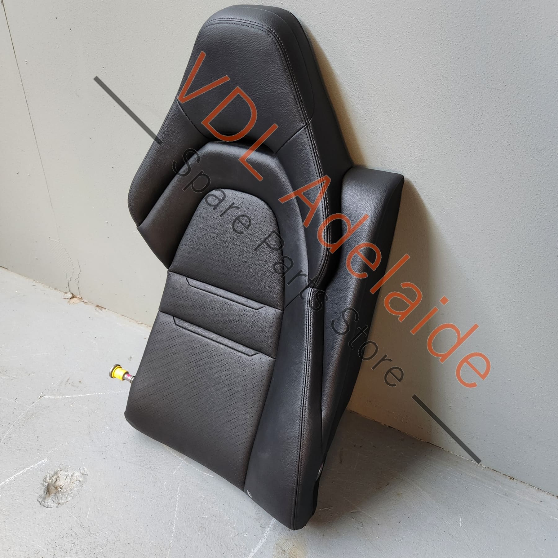 Porsche Panamera 971 Rear Right Seat Back Backrest 971885806EA GDB Black Leather - Image 2