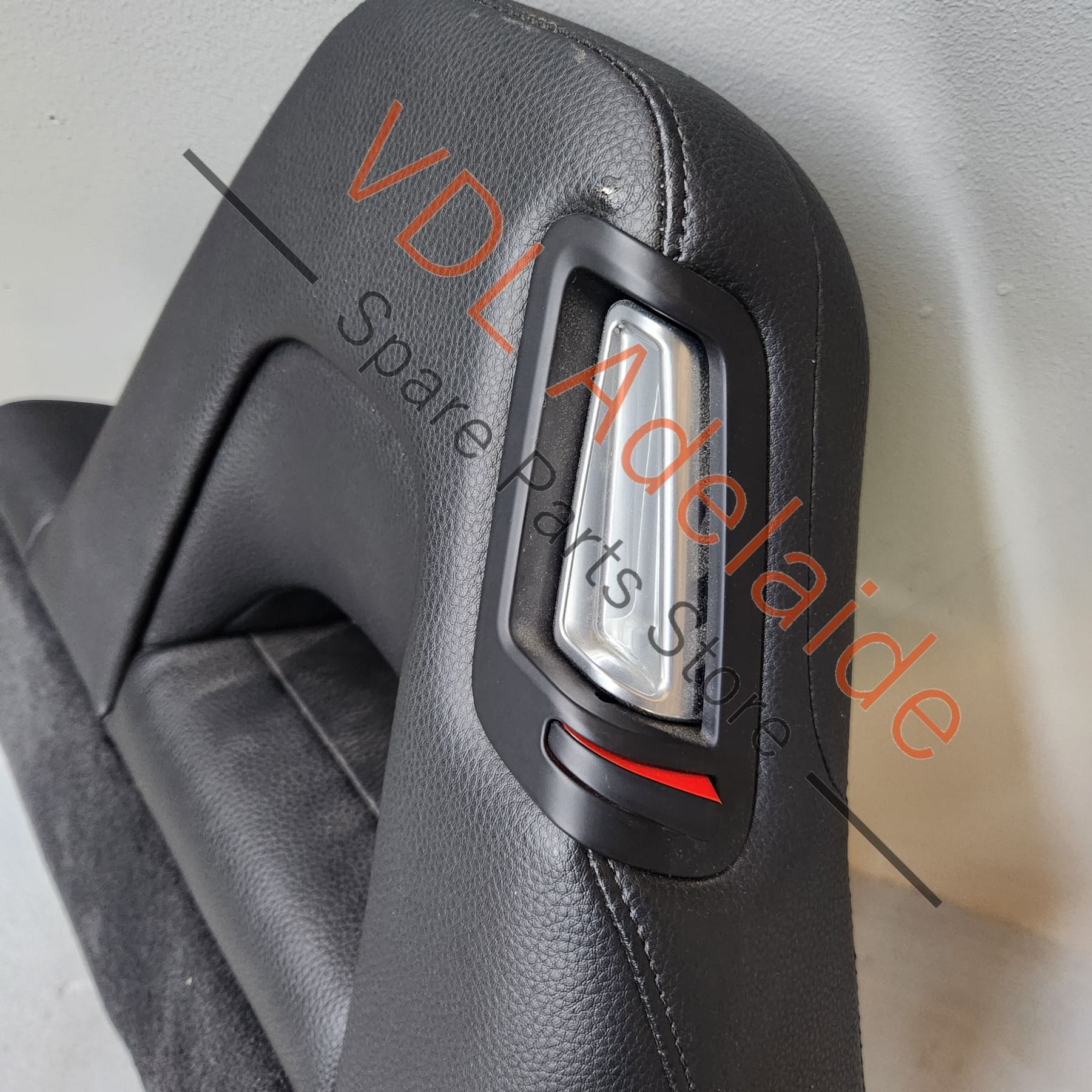 Porsche Panamera 971 Rear Right Seat Back Backrest 971885806EA GDB Black Leather - Image 5