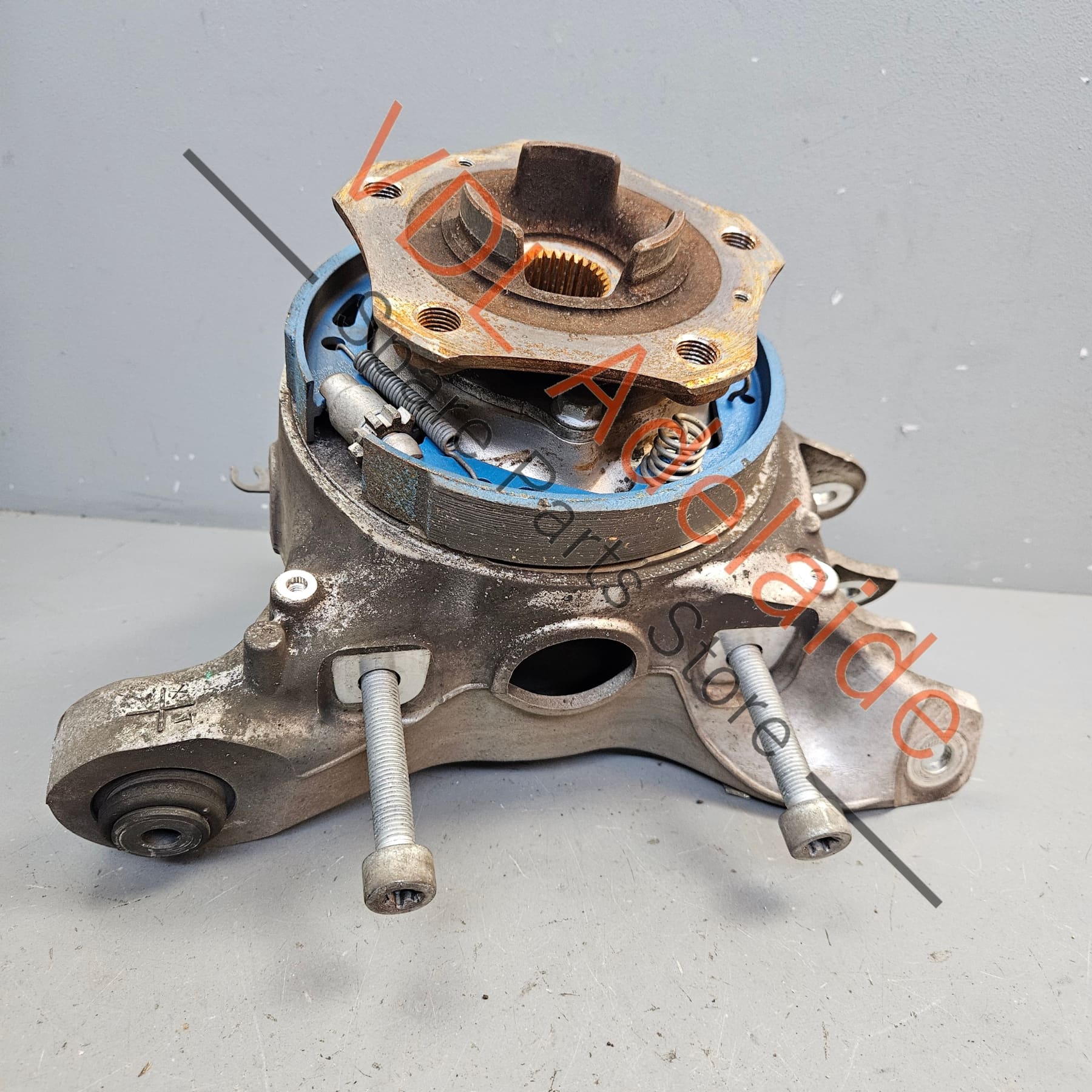 Porsche Panamera Left Rear Suspension Hub Knuckle with Wheel Bearing 971505435B 971505435G - Image 3