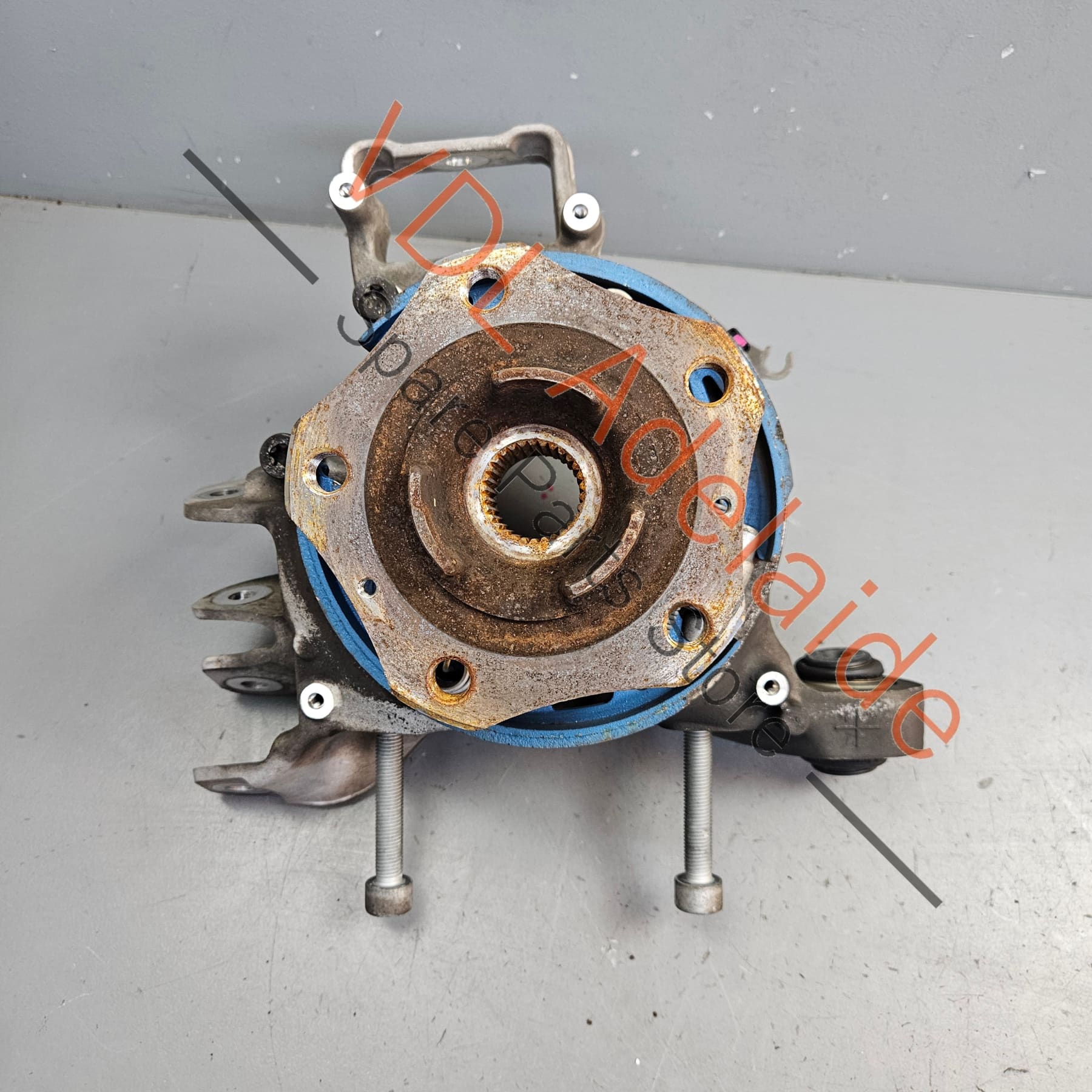 Porsche Panamera Right Rear Suspension Hub Knuckle with Wheel Bearing 971505436B 971505436G - Image 7