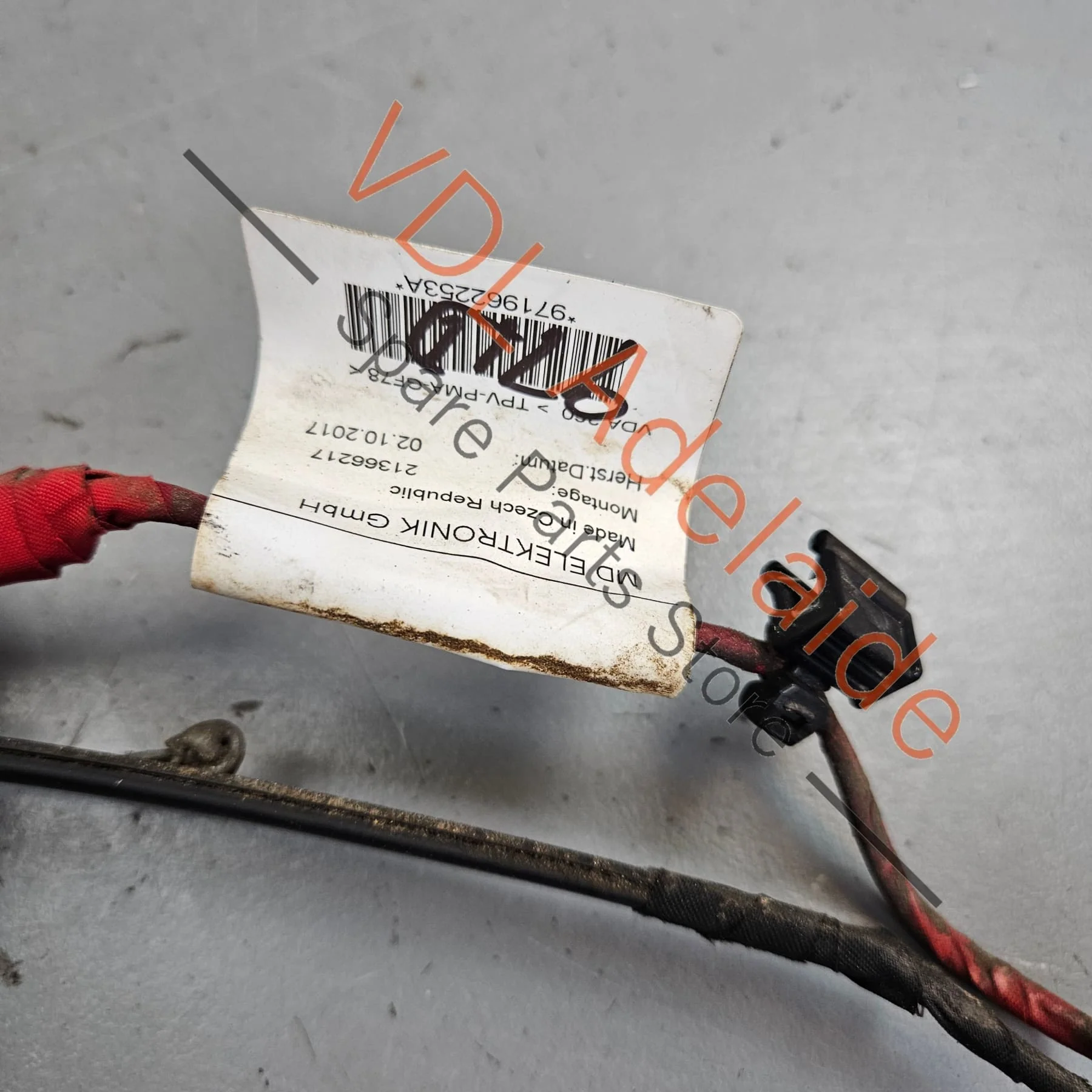 Porsche Panamera Sensor Harness For Boot Lid Virtual Pedal 971962253A - Image 6
