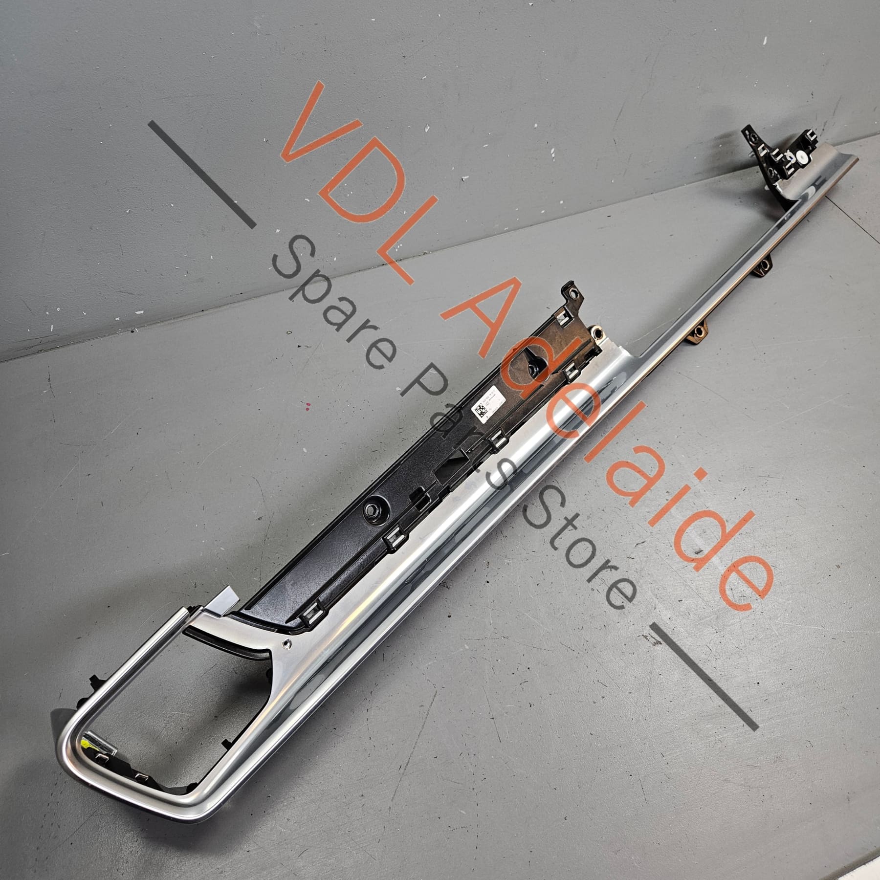 Porsche Panamera Left Side Dashboard Chrome Insert Trim Molding 971857716G For RHD models