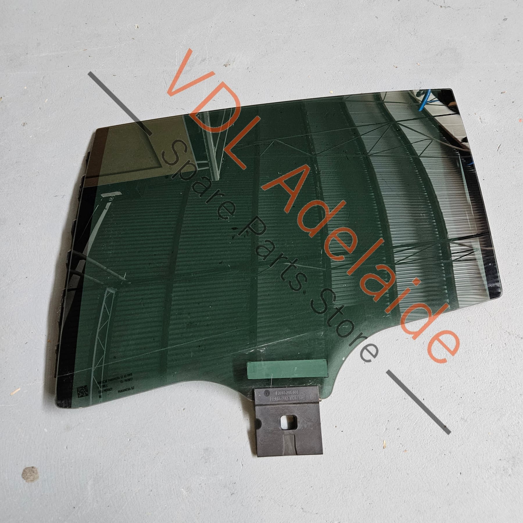 Porsche Panamera 971 Rear Left Side Door Glass Privacy Dark Tinted 971845317C