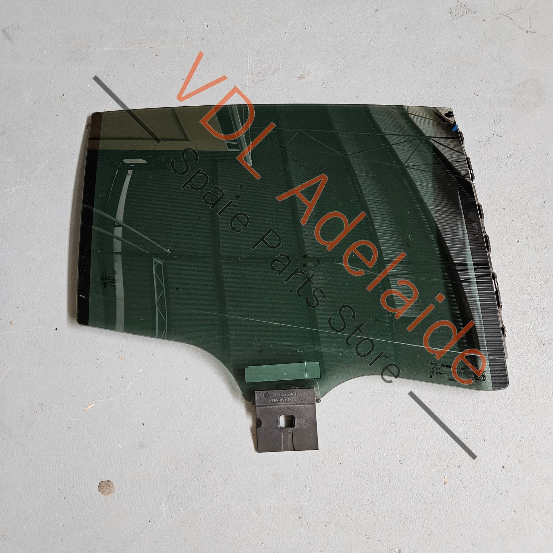 Porsche Panamera 971 Rear Right Side Door Glass Privacy Dark Tinted 971845318C