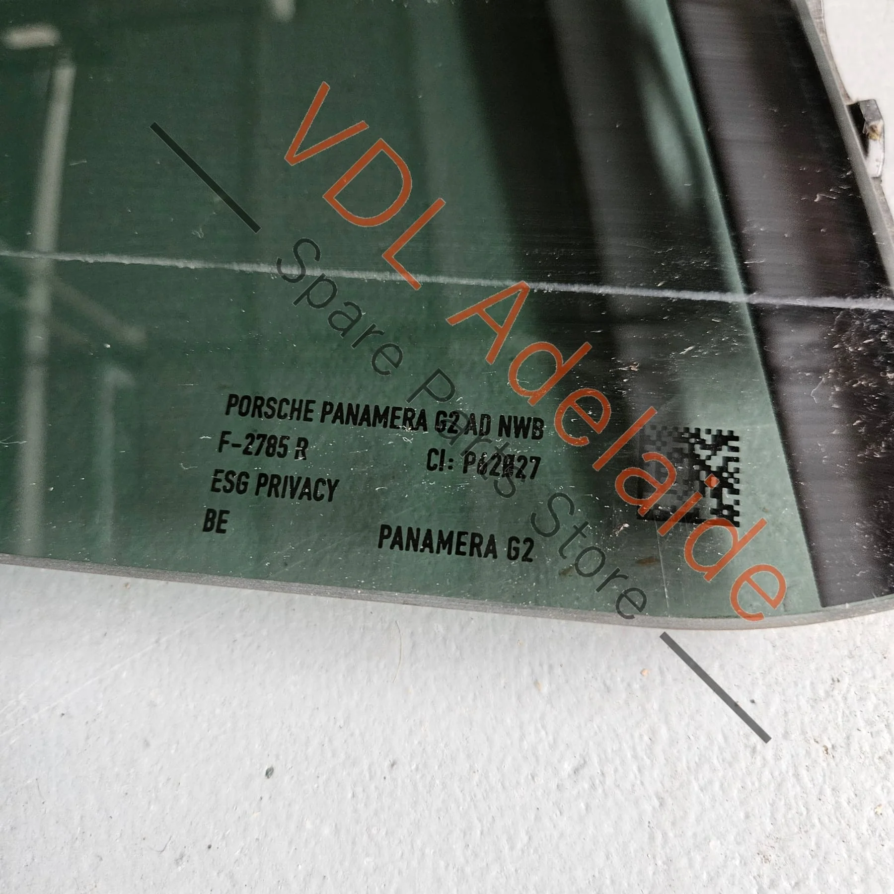 Porsche Panamera 971 Rear Right Side Door Glass Privacy Dark Tinted 971845318C - Image 5