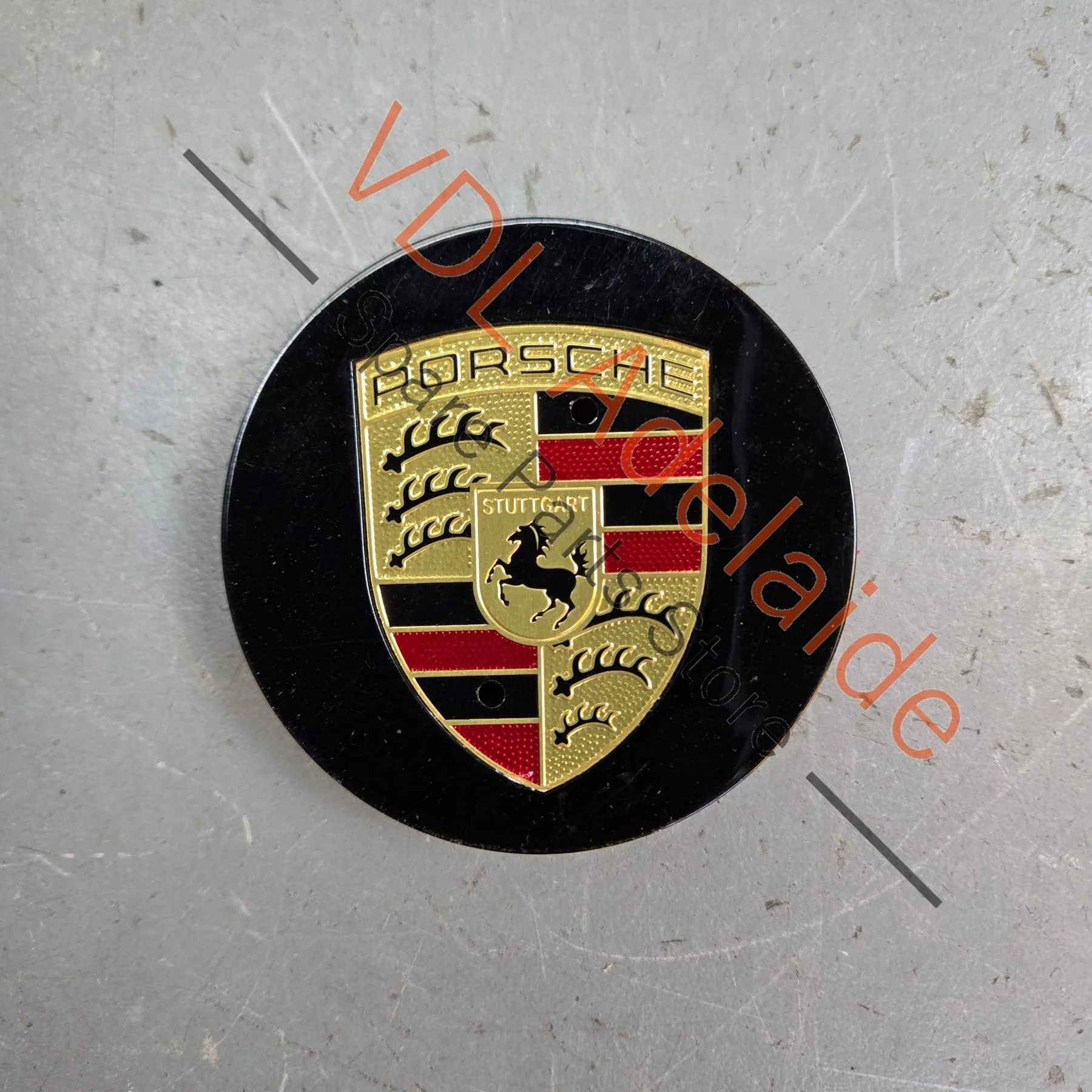 Porsche Cayenne Panamera Alloy Wheel Hub Cap Trim Black Concave 9P1601147 7L5601151 041 - Image 4