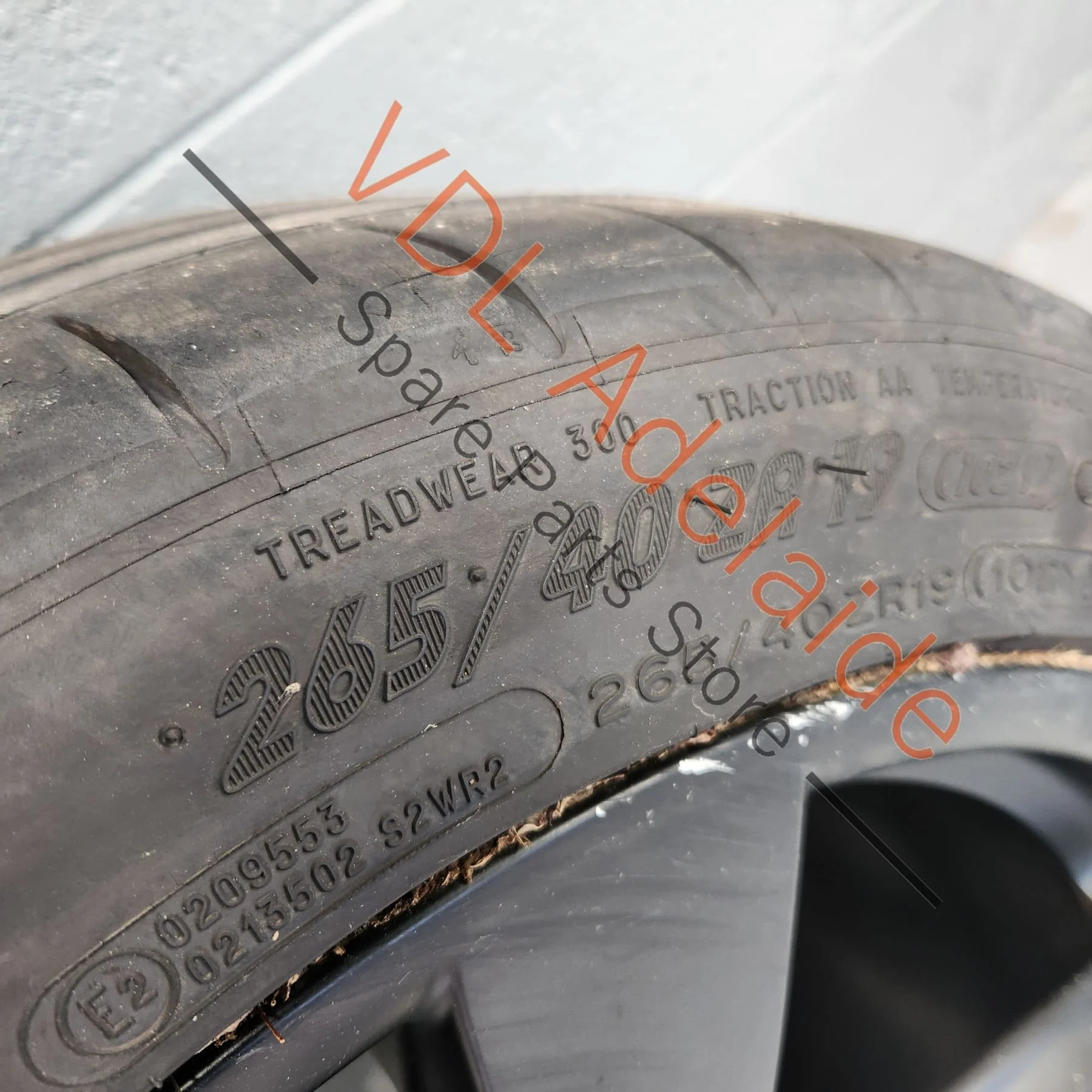 Porsche 981 Cayman Boxster Alloy Wheel 19 x 9.5in ET45 98136214303 - Image 3