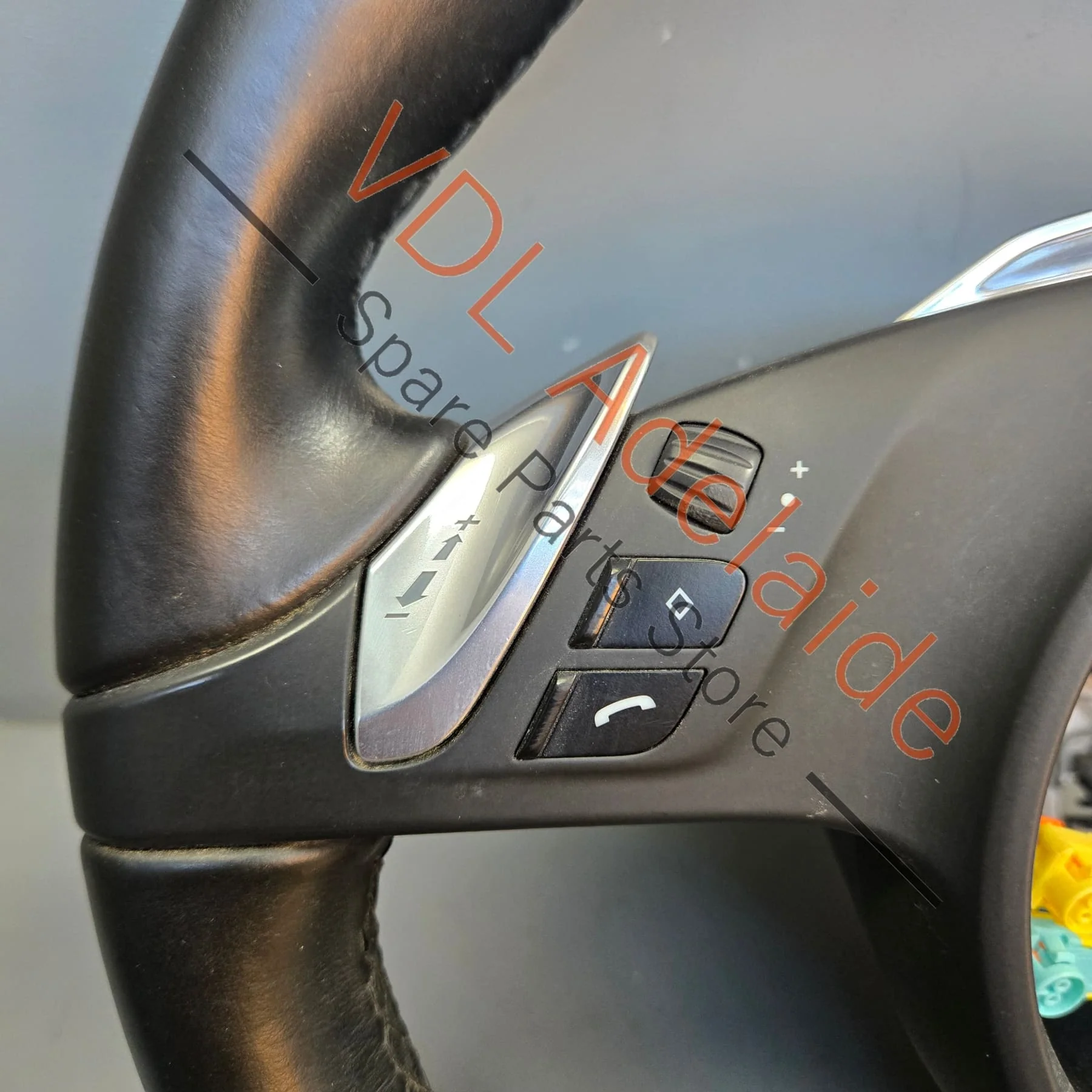 Porsche 911 991 Cayman Boxster 981 Black Leather Steering Wheel 99134780367 A34 - Image 6