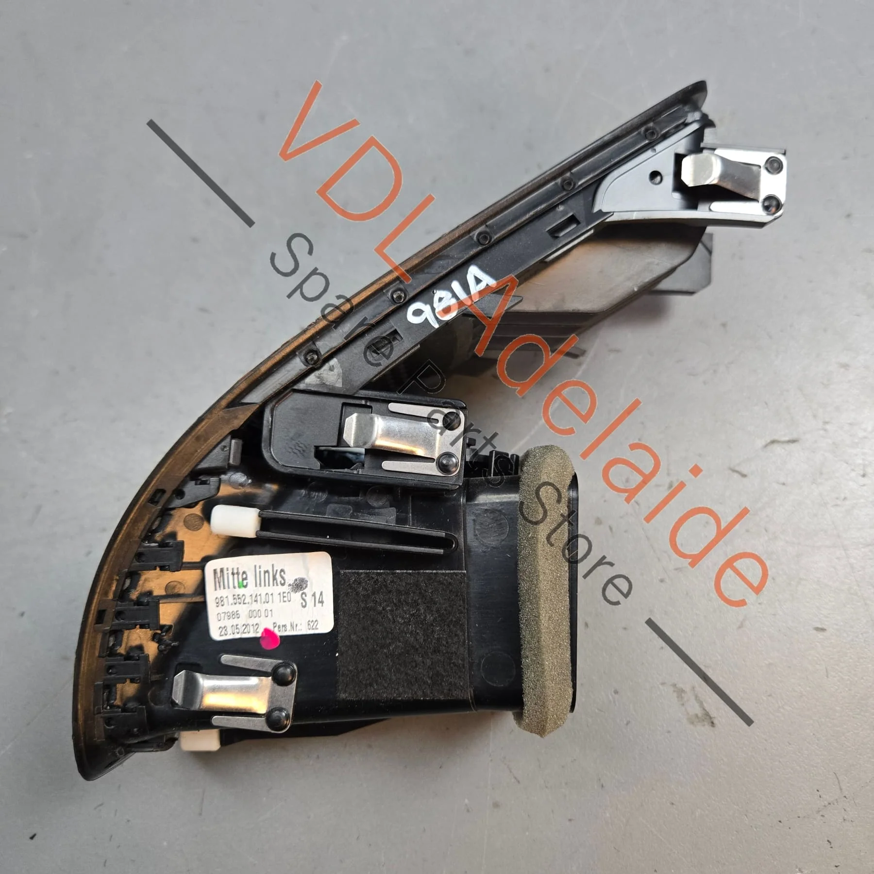 Porsche Boxster Cayman Centre Left Dashboard Air Vent for Air Conditioning 98155214102 1E0 98155214101 - Image 3