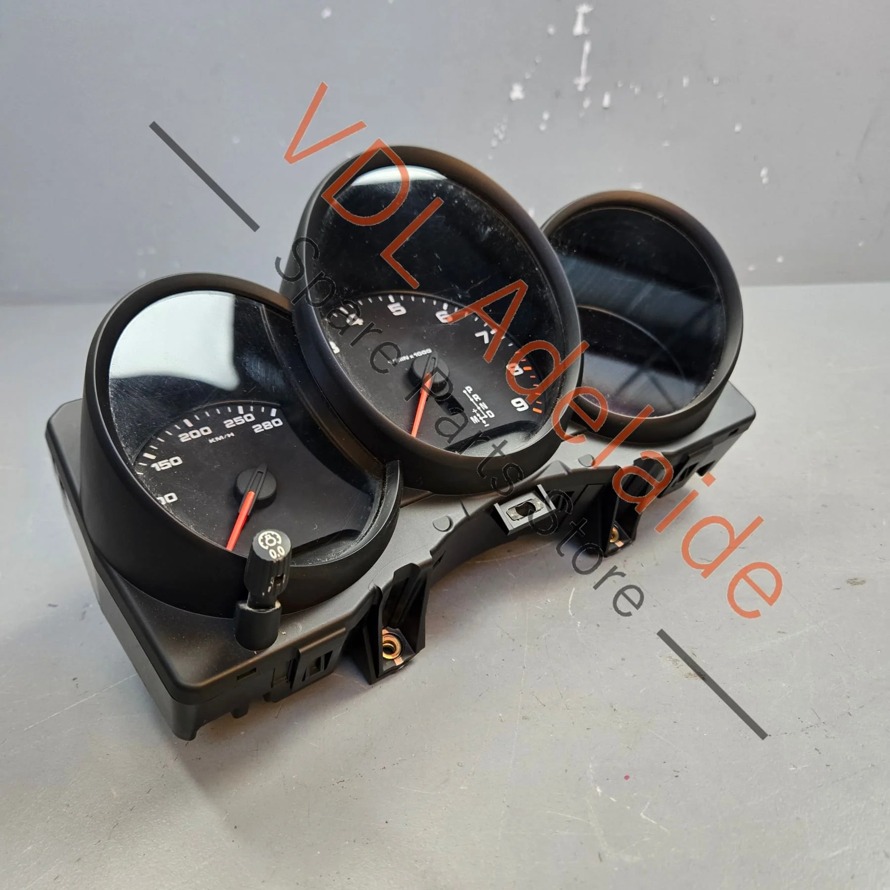 Porsche Cayman Boxster 911 Instrument Cluster Matt Black Combi-instrument Matt black Dials for PDK car - Image 2