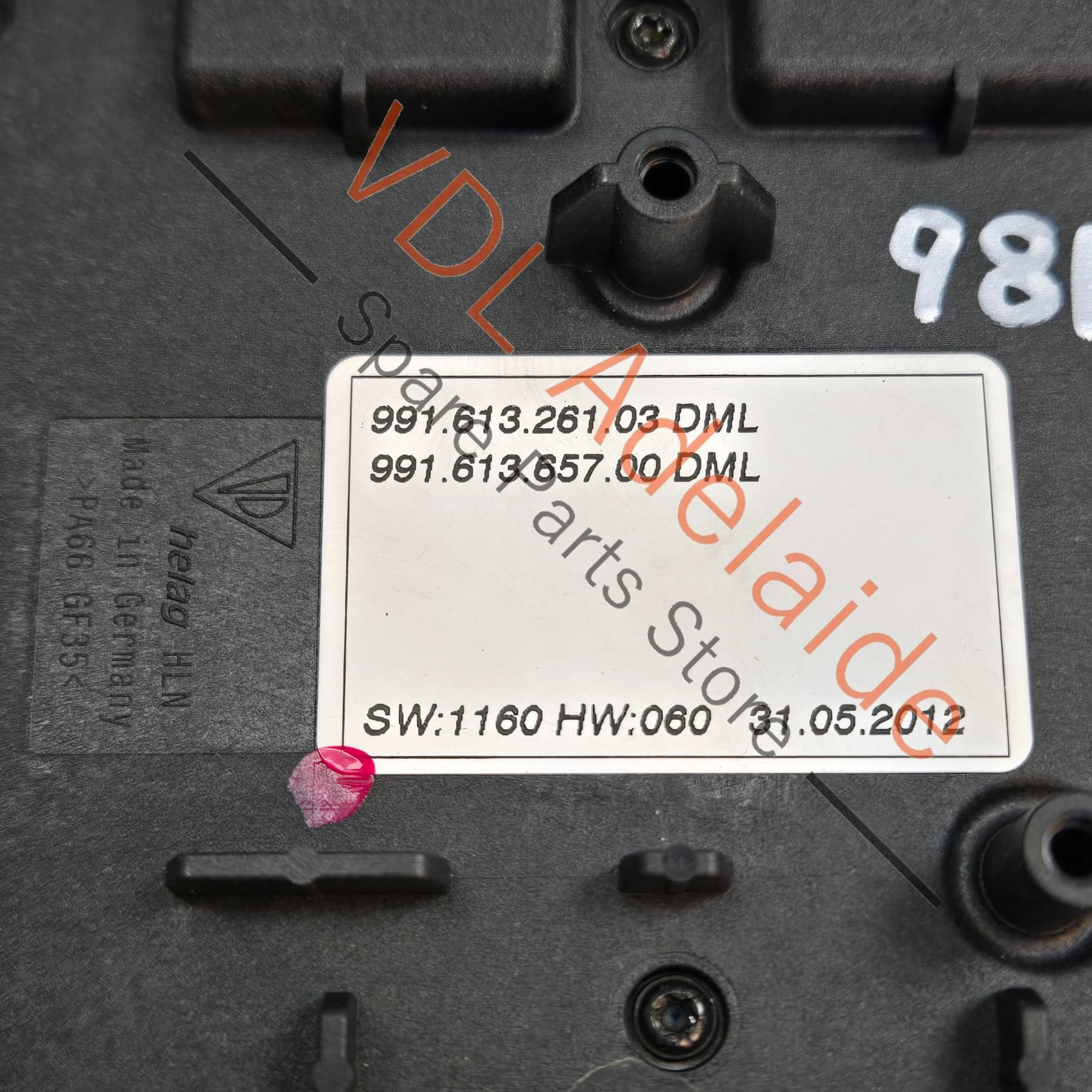Porsche Boxster 981 Centre Console Roof Exhaust Spoiler Switch 99161326103 99161396101 DML 99161396107 DML - Image 3
