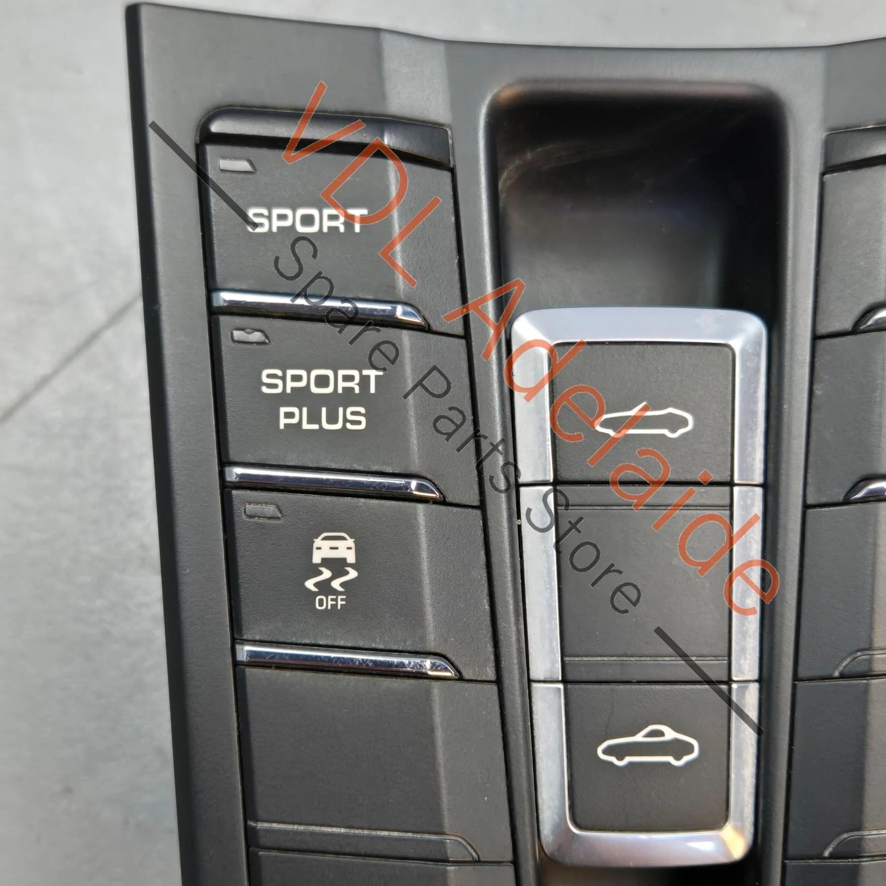 Porsche Boxster 981 Centre Console Roof Exhaust Spoiler Switch 99161326103 99161396101 DML 99161396107 DML - Image 4