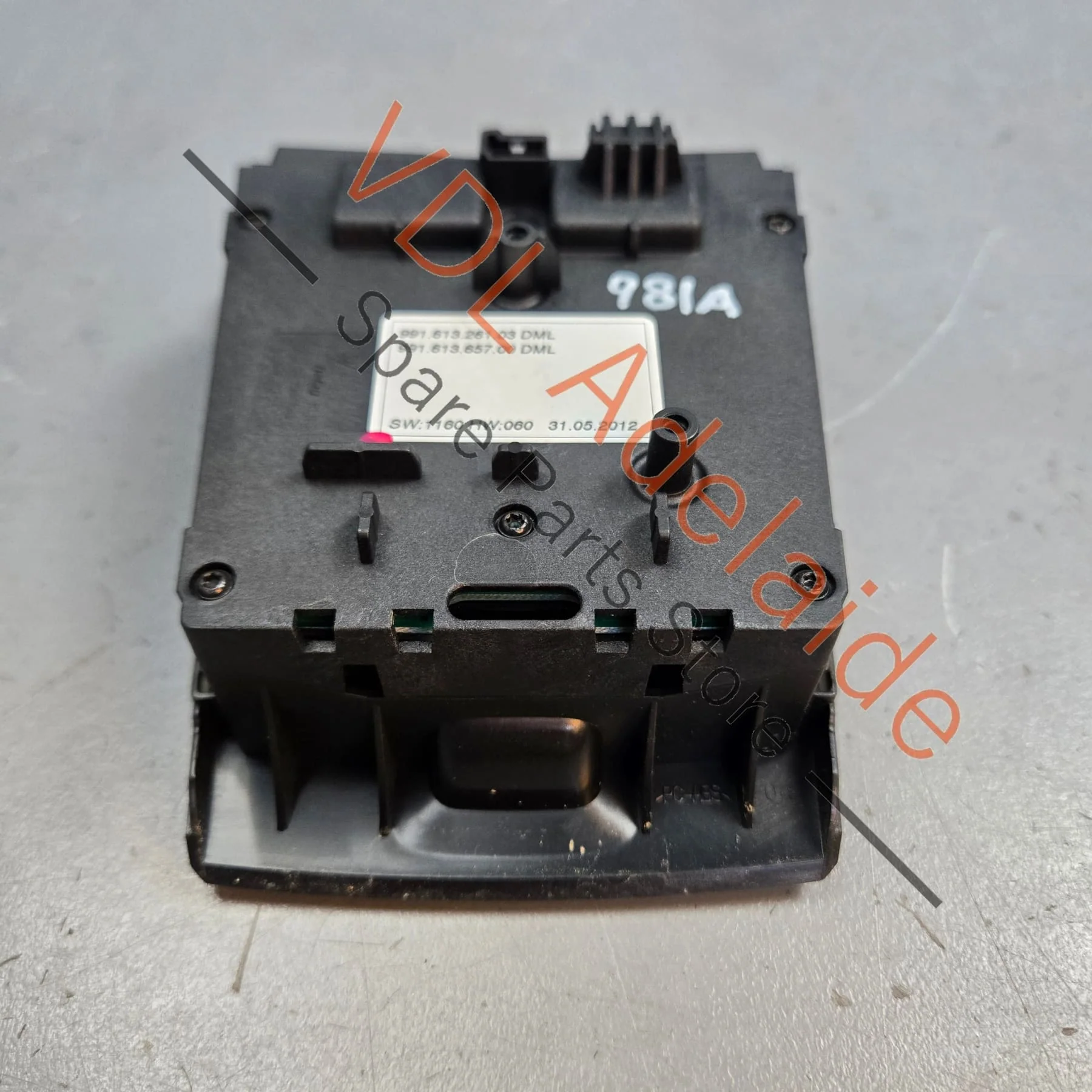 Porsche Boxster 981 Centre Console Roof Exhaust Spoiler Switch 99161326103 99161396101 DML 99161396107 DML - Image 7