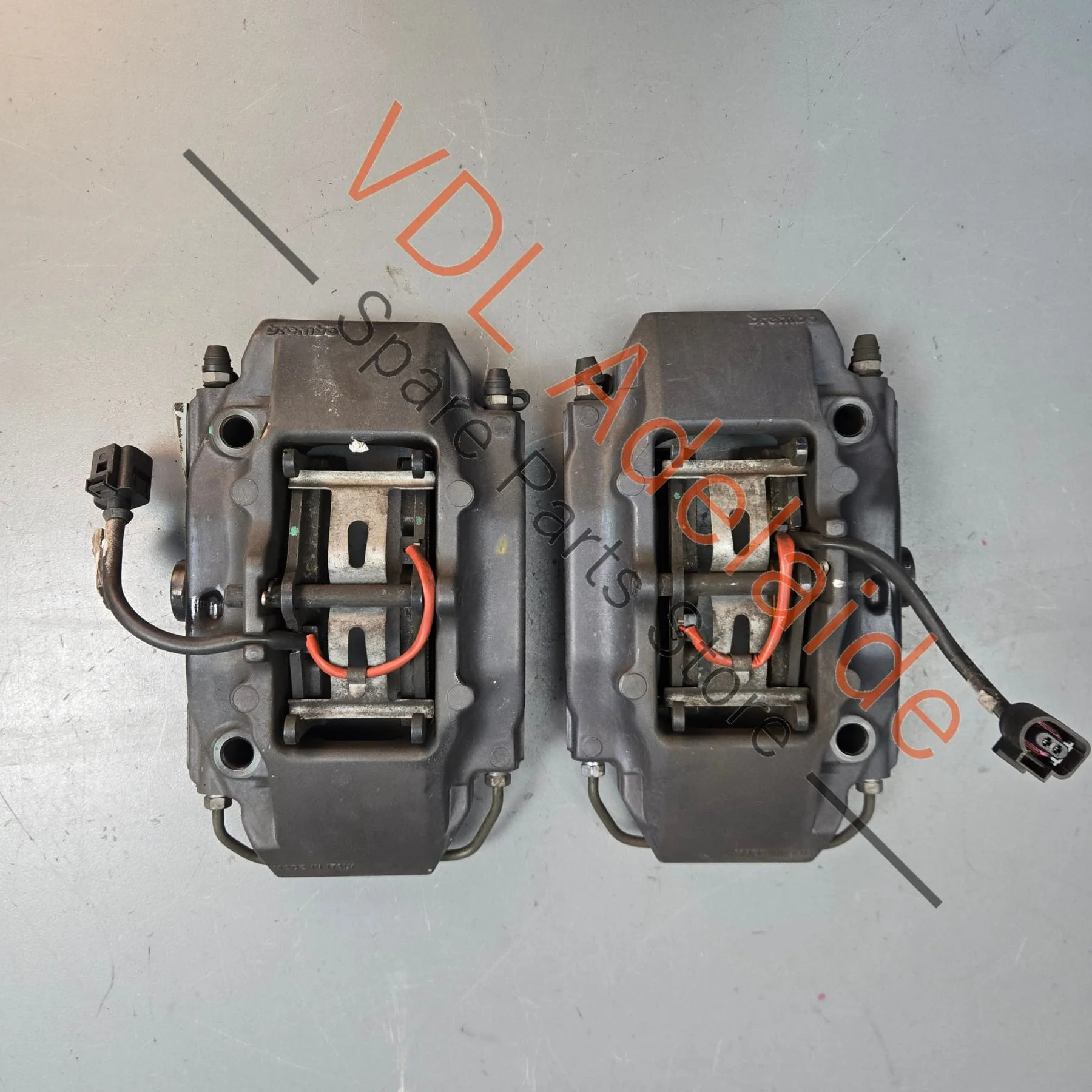 Porsche 911 Cayman Boxster Rear Brembo 4 piston Brake Caliper Pair Set 98635242302 996352422 - Image 2