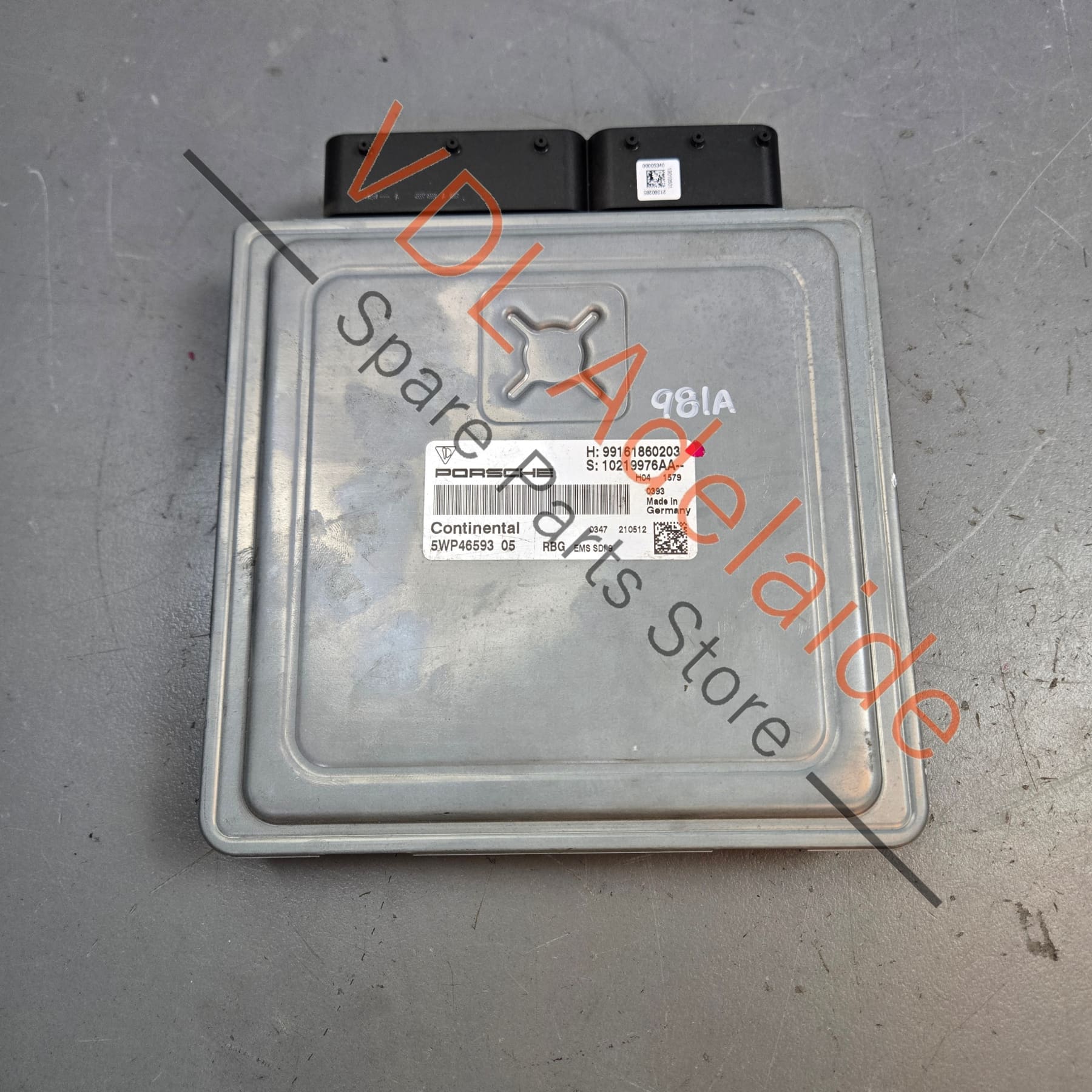 Porsche Cayman Boxster 6Cyl ECU DME Engine Control Module Controller 99161860203 - Image 2