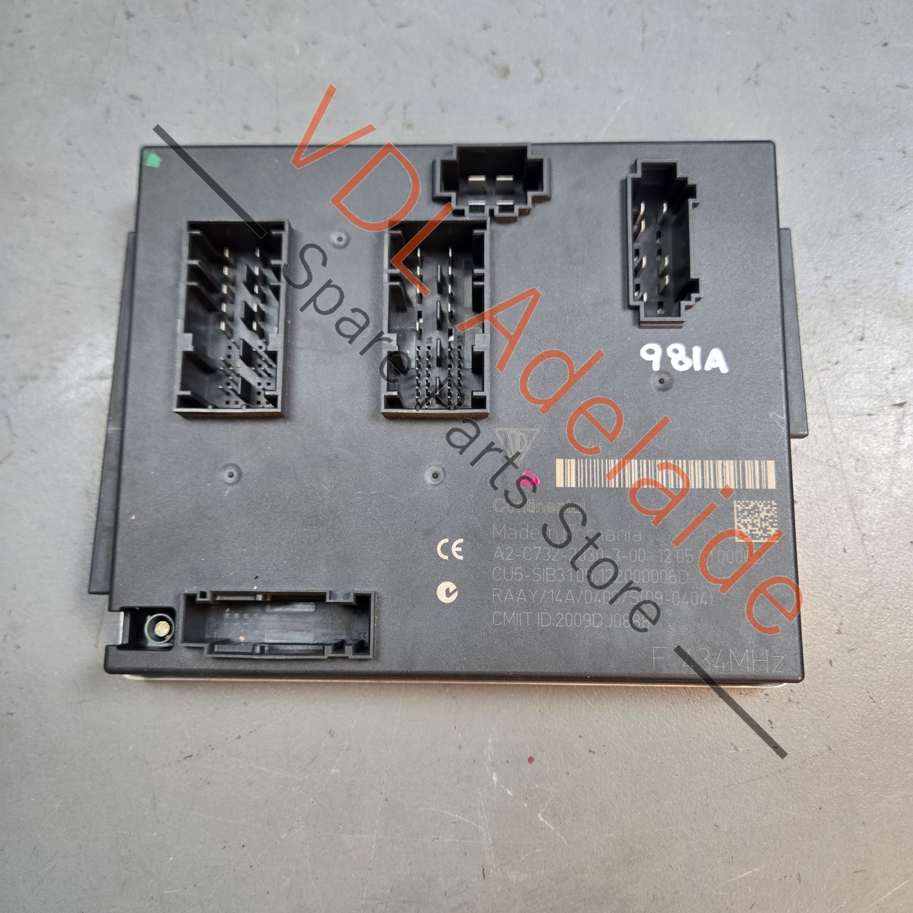 Porsche Cayman Boxster Front BCM Control Module 7PP907064