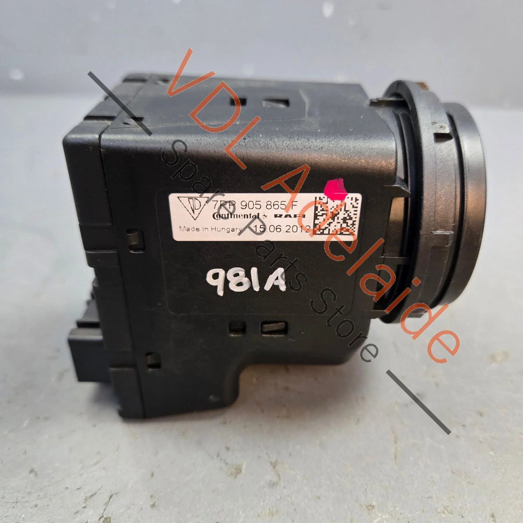 Porsche Boxster Cayman 981 Ignition Key Lock Switch 7PP905865H 7PP905865F - Image 3