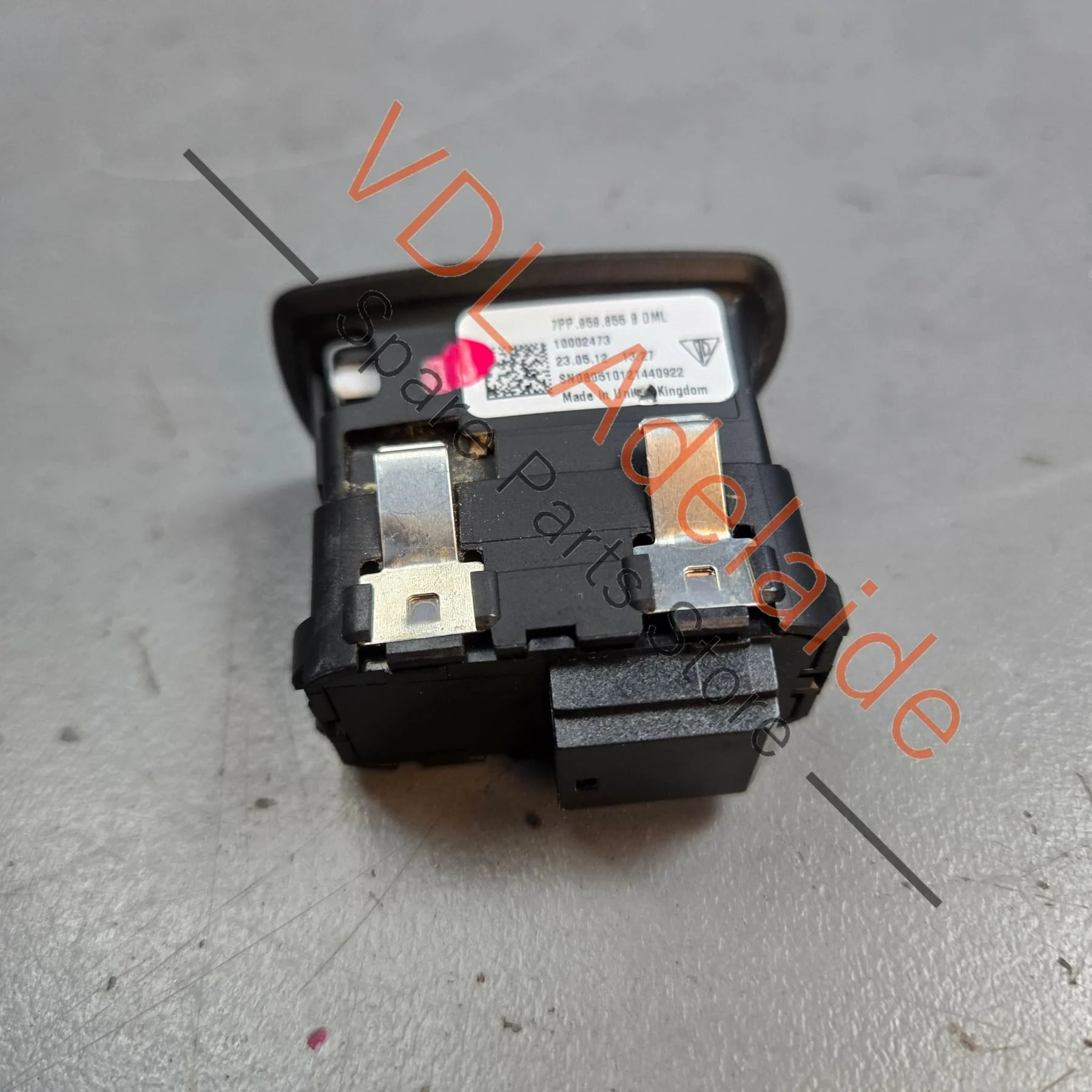 Porsche Boxster Cayman Power Window Switch 7PP959855B - Image 4