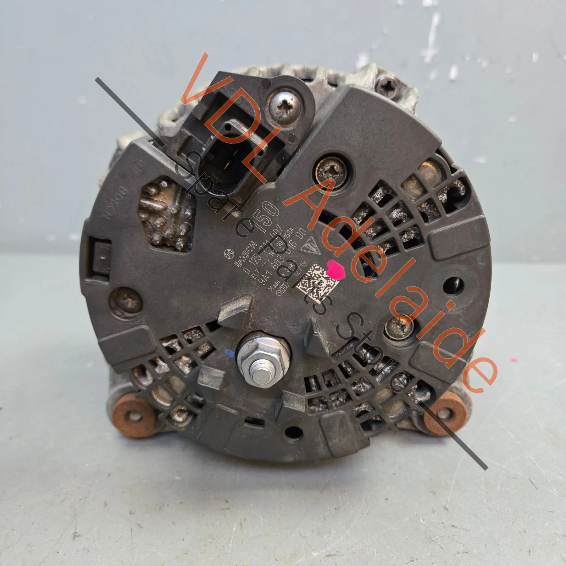 Porsche Cayman Boxster 2.7L Alternator 9A160301601 150A Bosch - Image 4