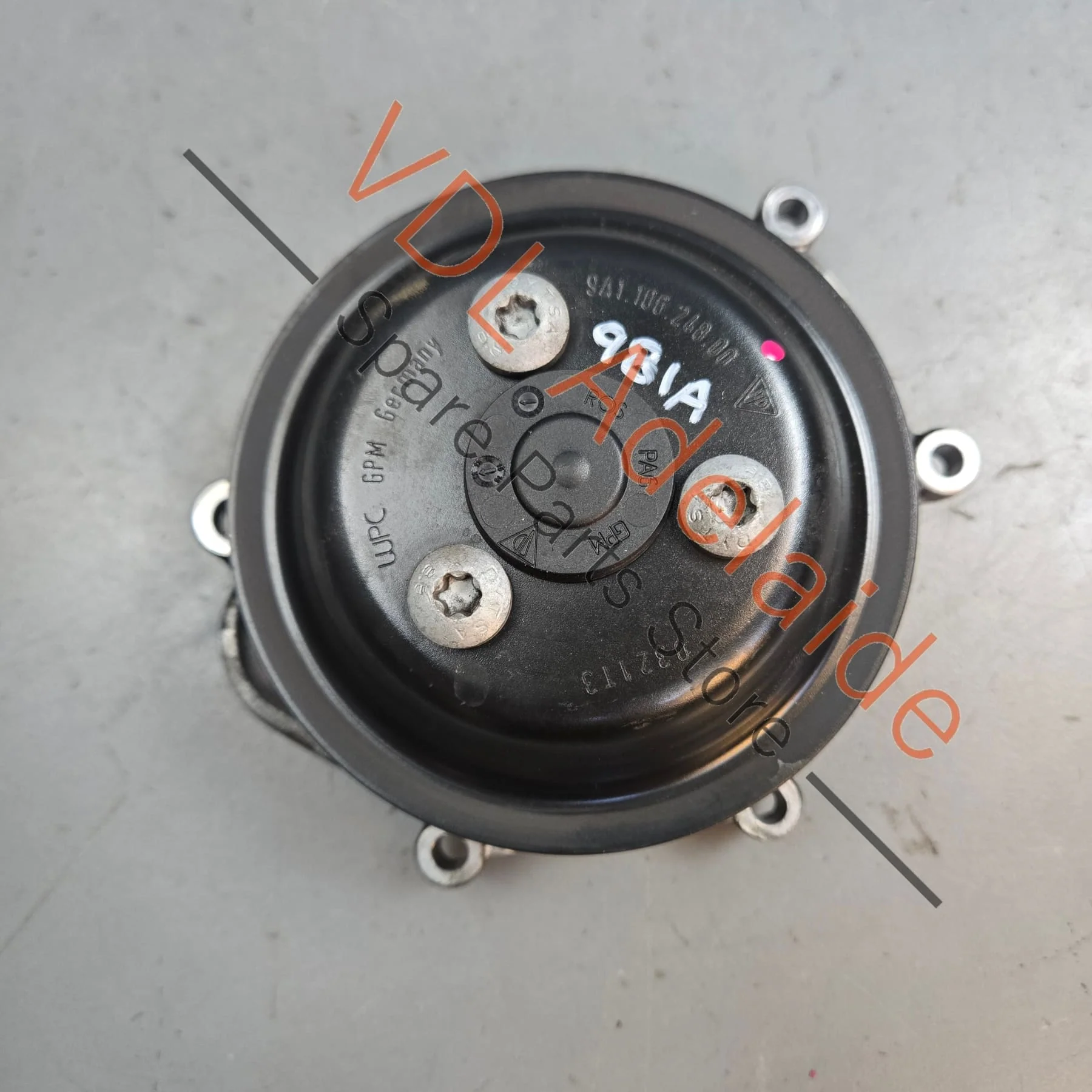 Porsche 997 991 911 Cayman Boxster Water Coolant Pump 9A110614801 0PB121035A - Image 4