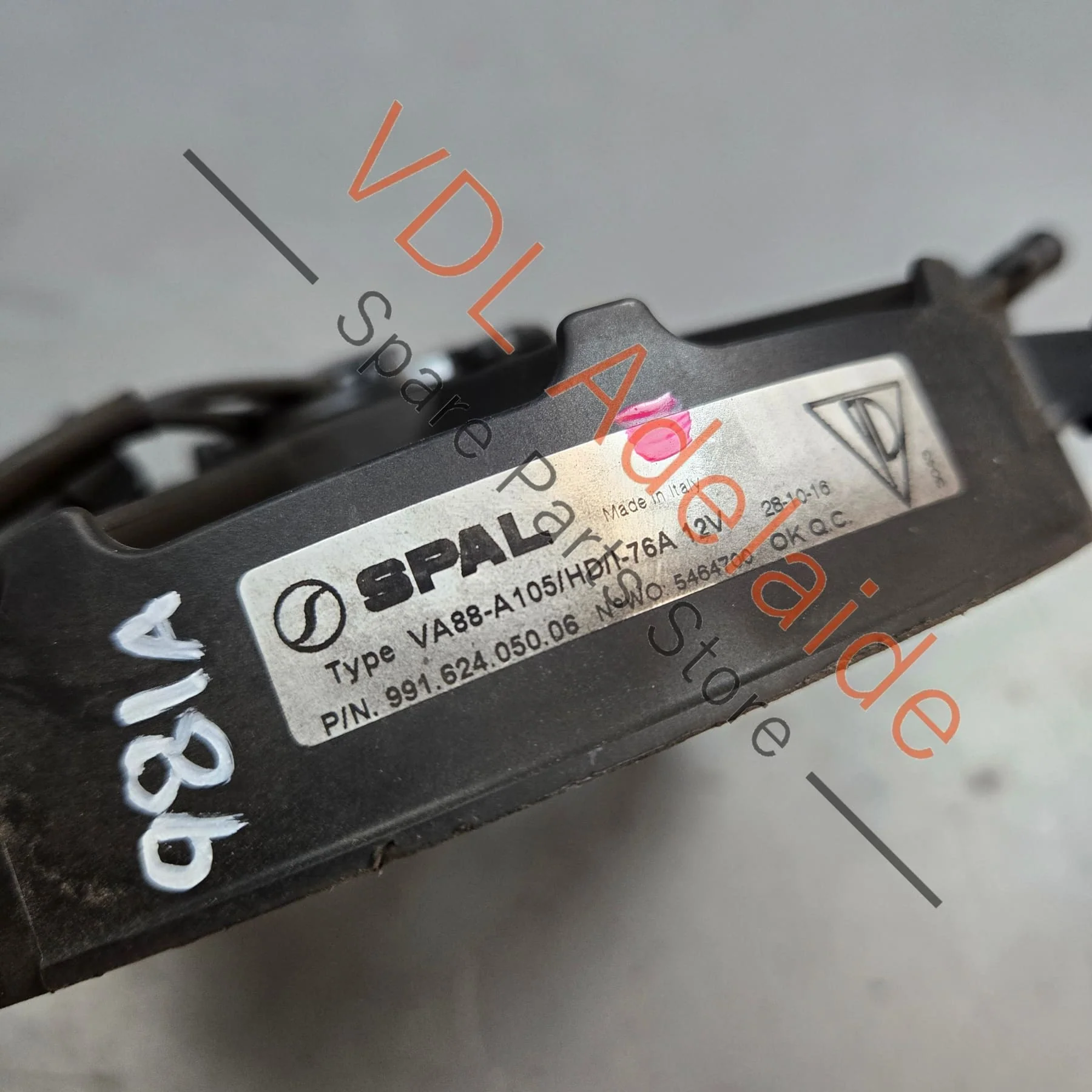 Porsche Cayman Boxster 911 Engine Cooling Fan Spal 99162405006 - Image 4