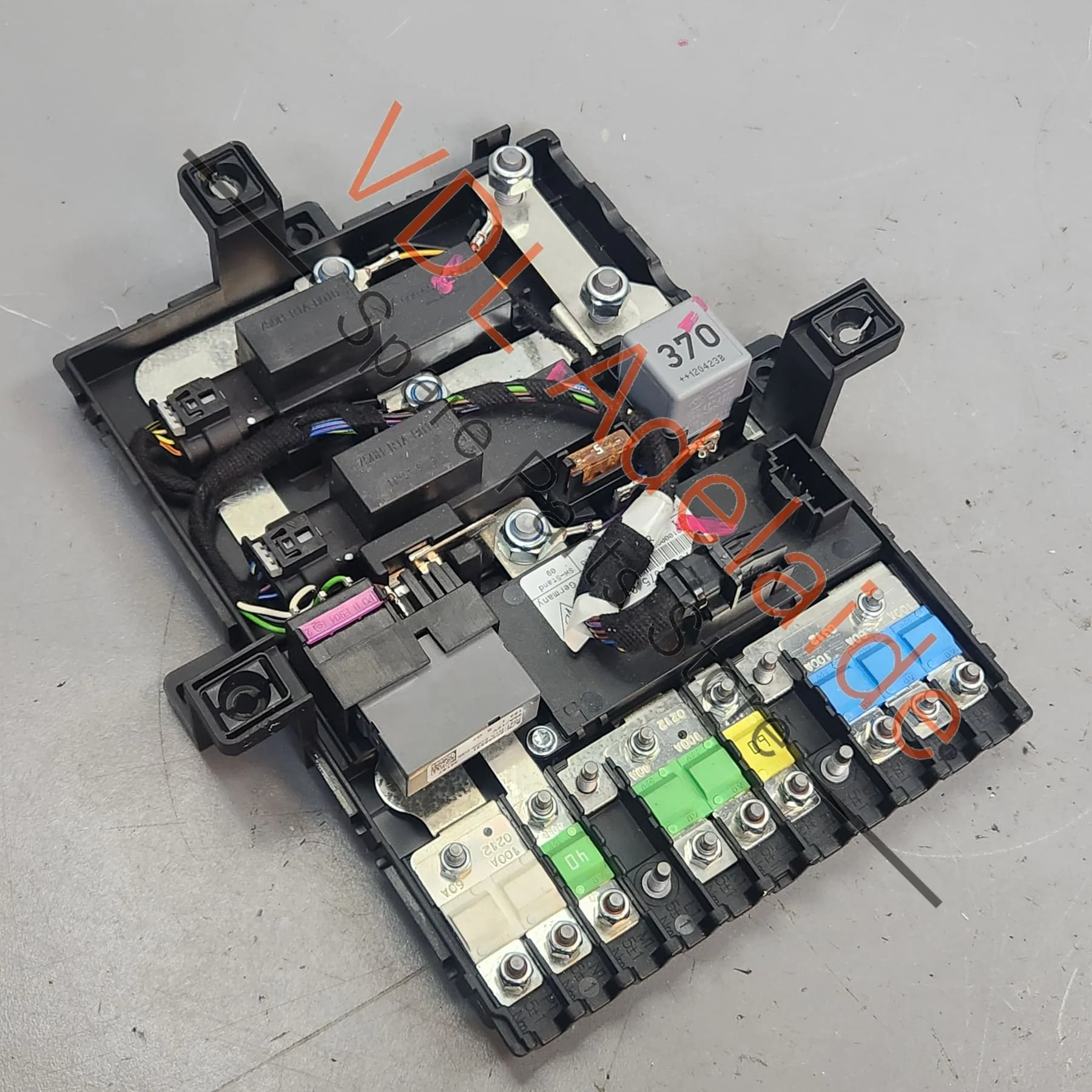 Porsche 911 Boxster Cayman Main Battery Fuse Board In Footwell 99161030103 99161807501