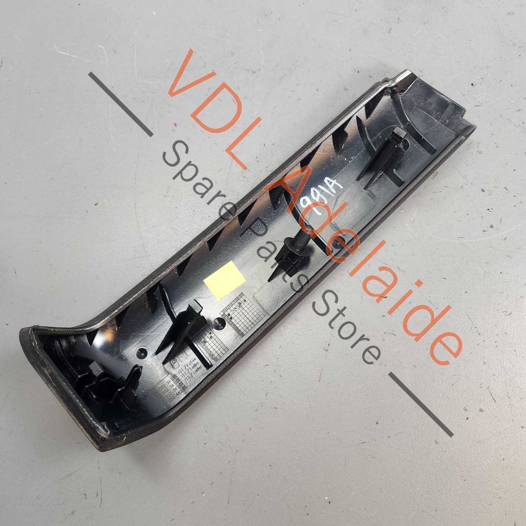 Porsche Boxster Glovebox Trim Panel Black Leather 99155234303 DK4 - Image 4
