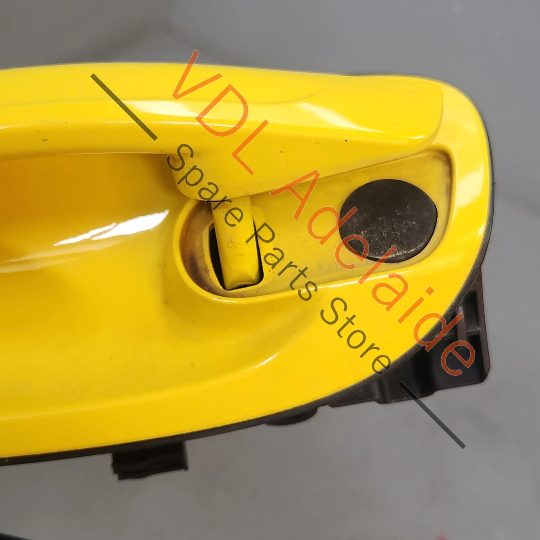 Porsche Cayman Boxster 981 Left Exterior Door Handle 98153706301 Racing Yellow 1S1, P3 / 1S1 - Image 5