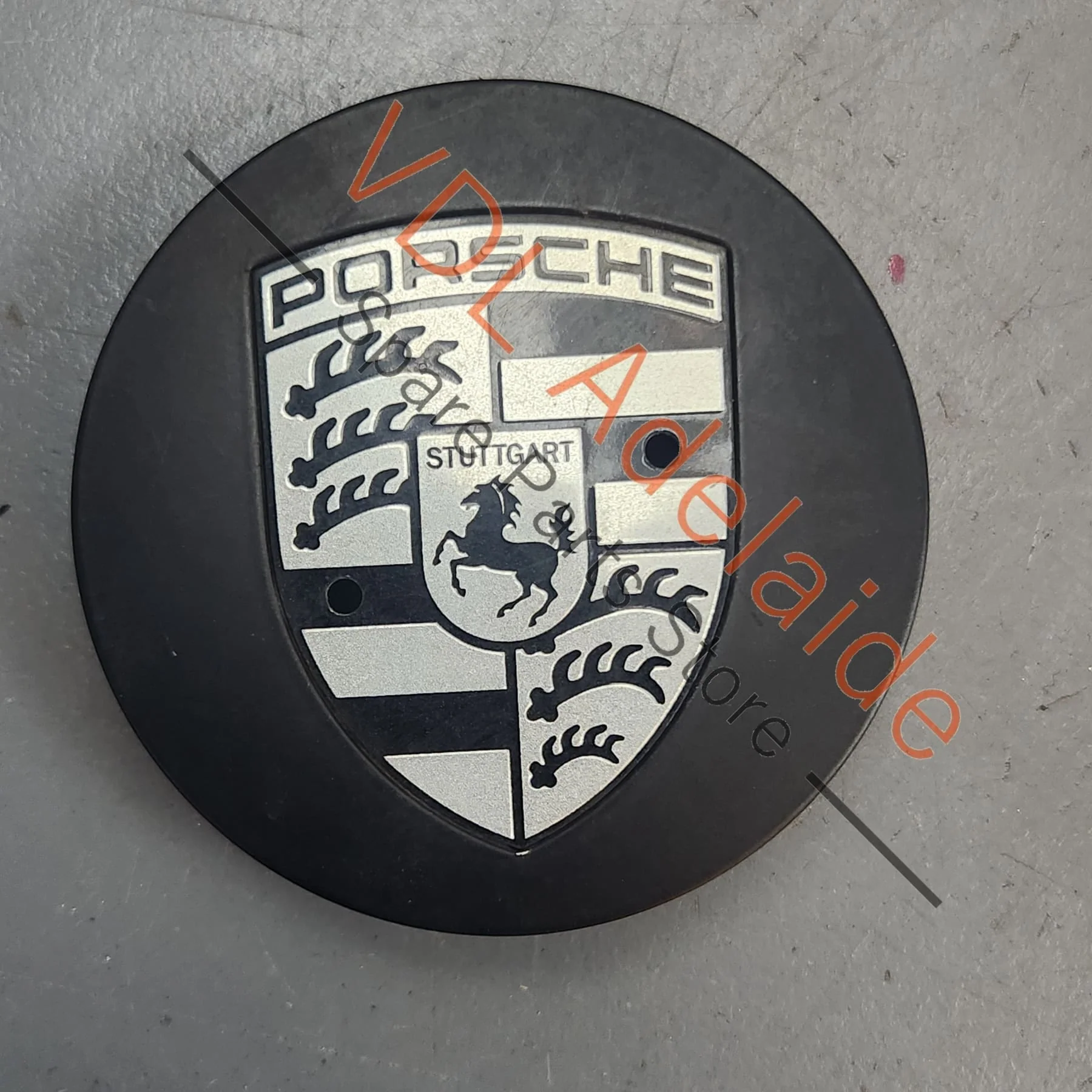 Porsche 911 Boxster Cayman Centre Hub Cap for Wheel 7L5601151 Matt Black - Image 3
