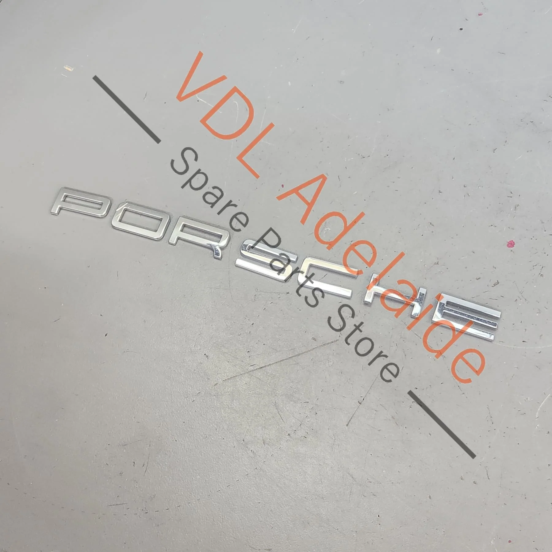 Porsche Cayman Boxster 981 Rear Badge Emblem Inscription 98155923300 - Image 5