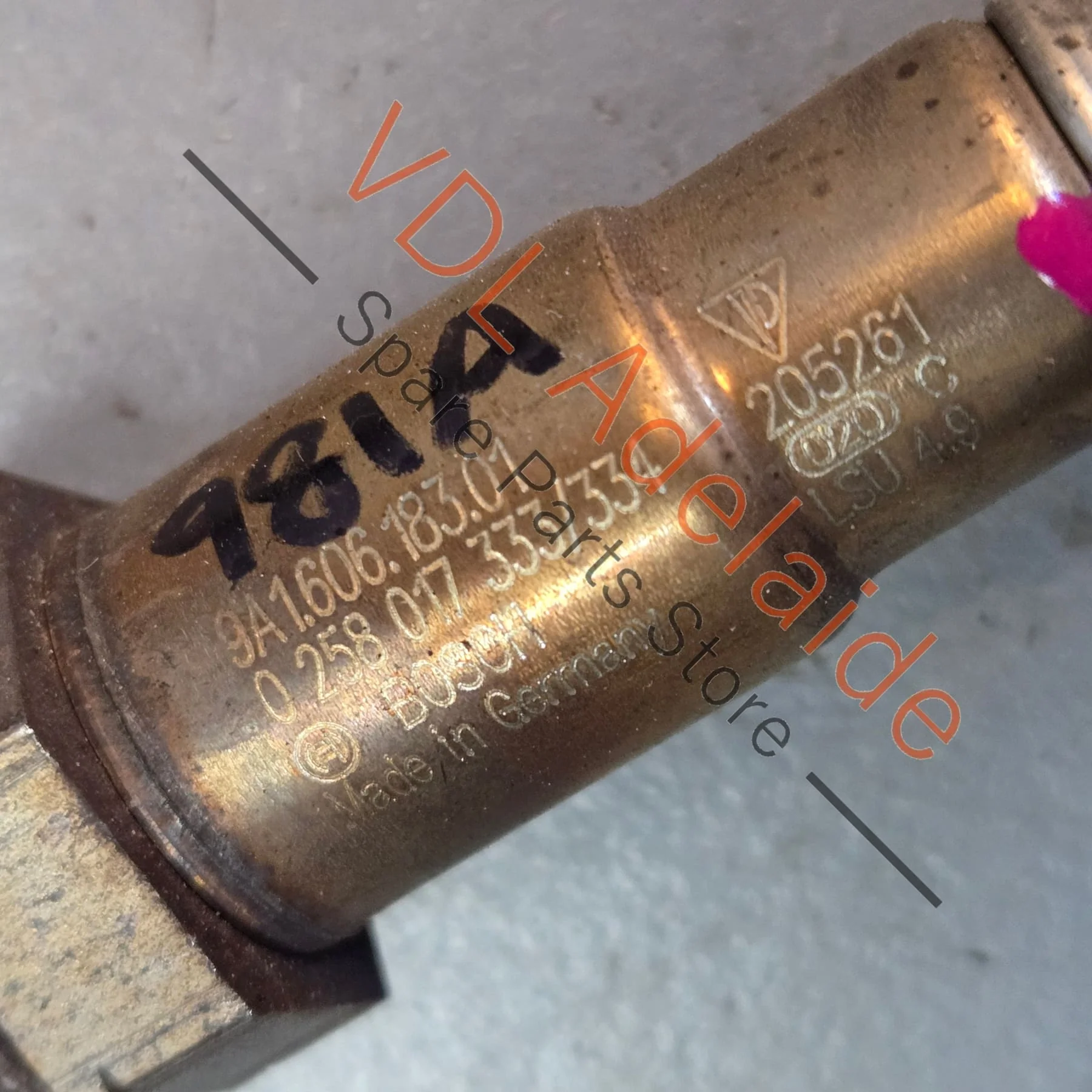Porsche Cayman Boxster 911 Exhaust Lambda Probe Oxygen Sensor 9A160618301 Upstream - Image 3