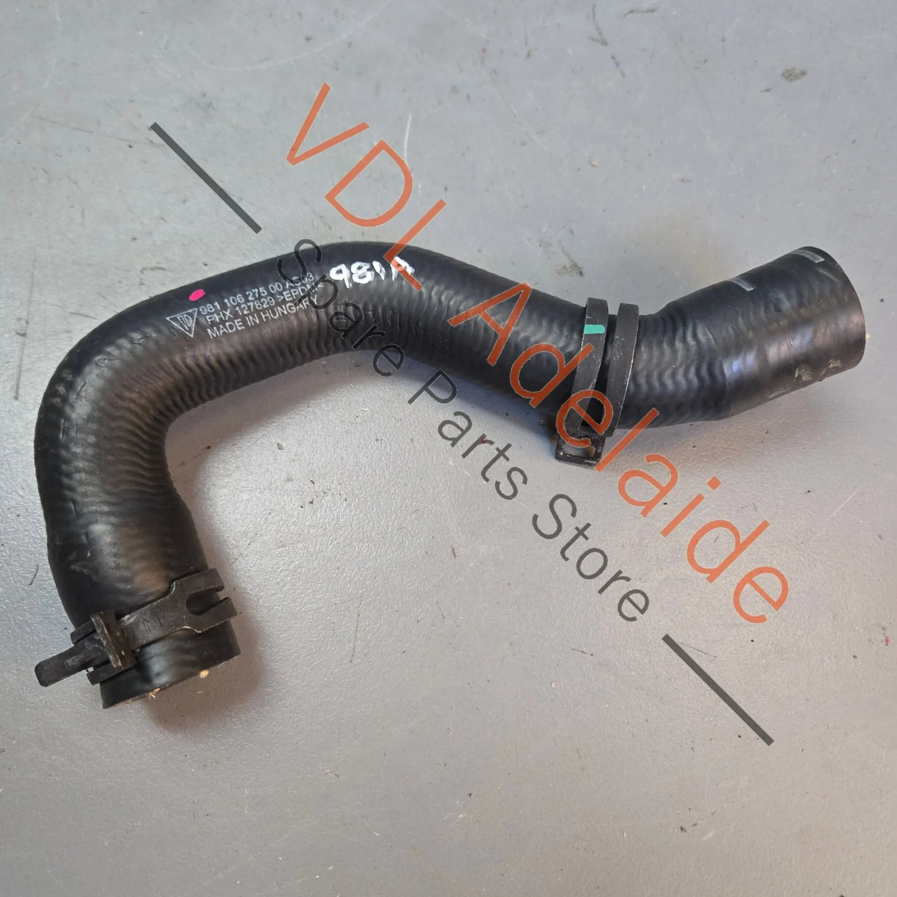 Porsche 981 Coolant Reservoir Hose Pipe 98110627500
