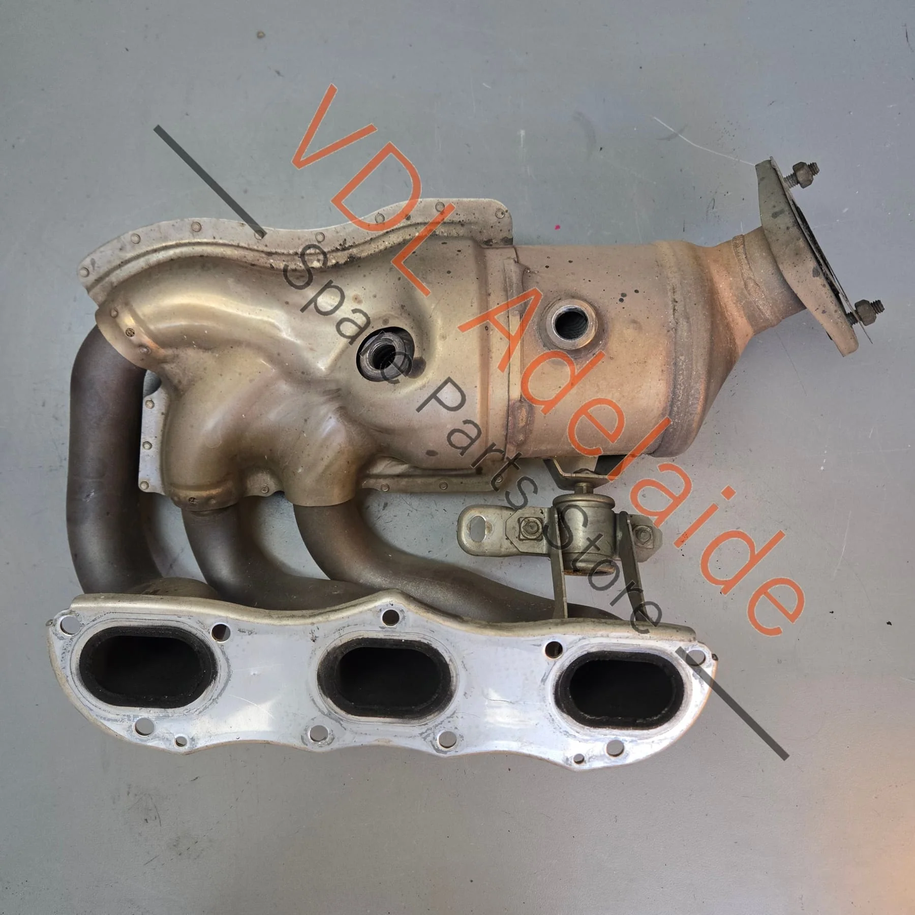 Porsche Boxster Cayman 2.7L Right Exhaust Manifold w Catalytic Converter 98111321205 981113212EX - Image 5