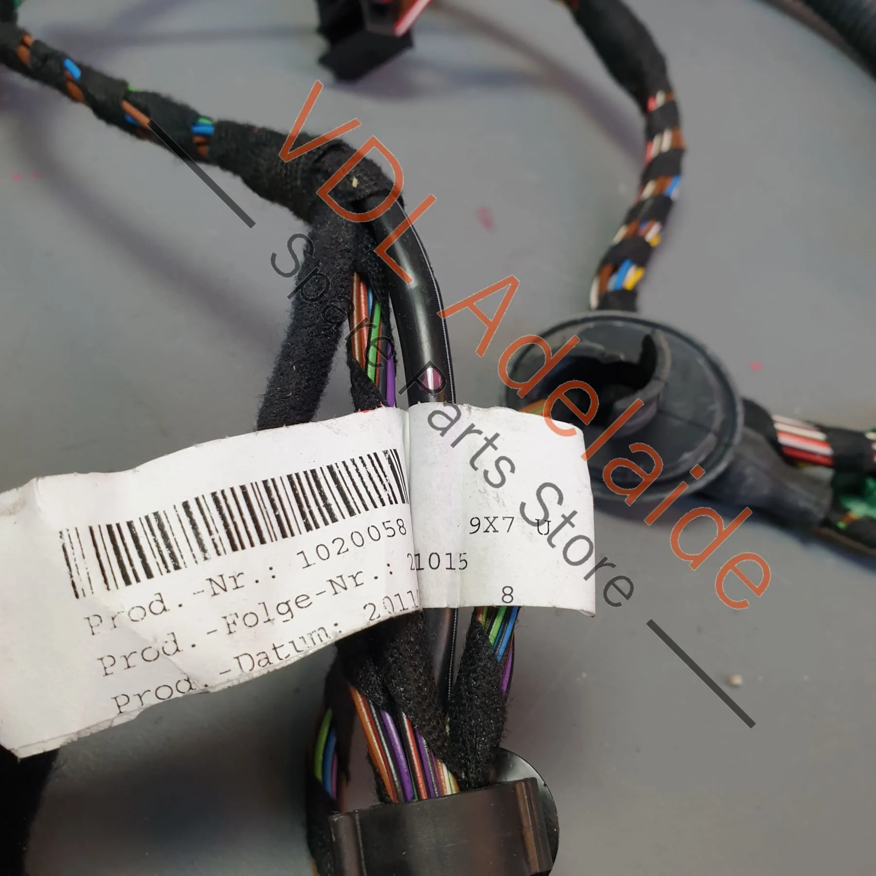 Porsche 911 Boxster 986 Cayman 987 Wiring Set Loom Cable Harness for Drivers Door Right RHD 99761264457 - Image 6