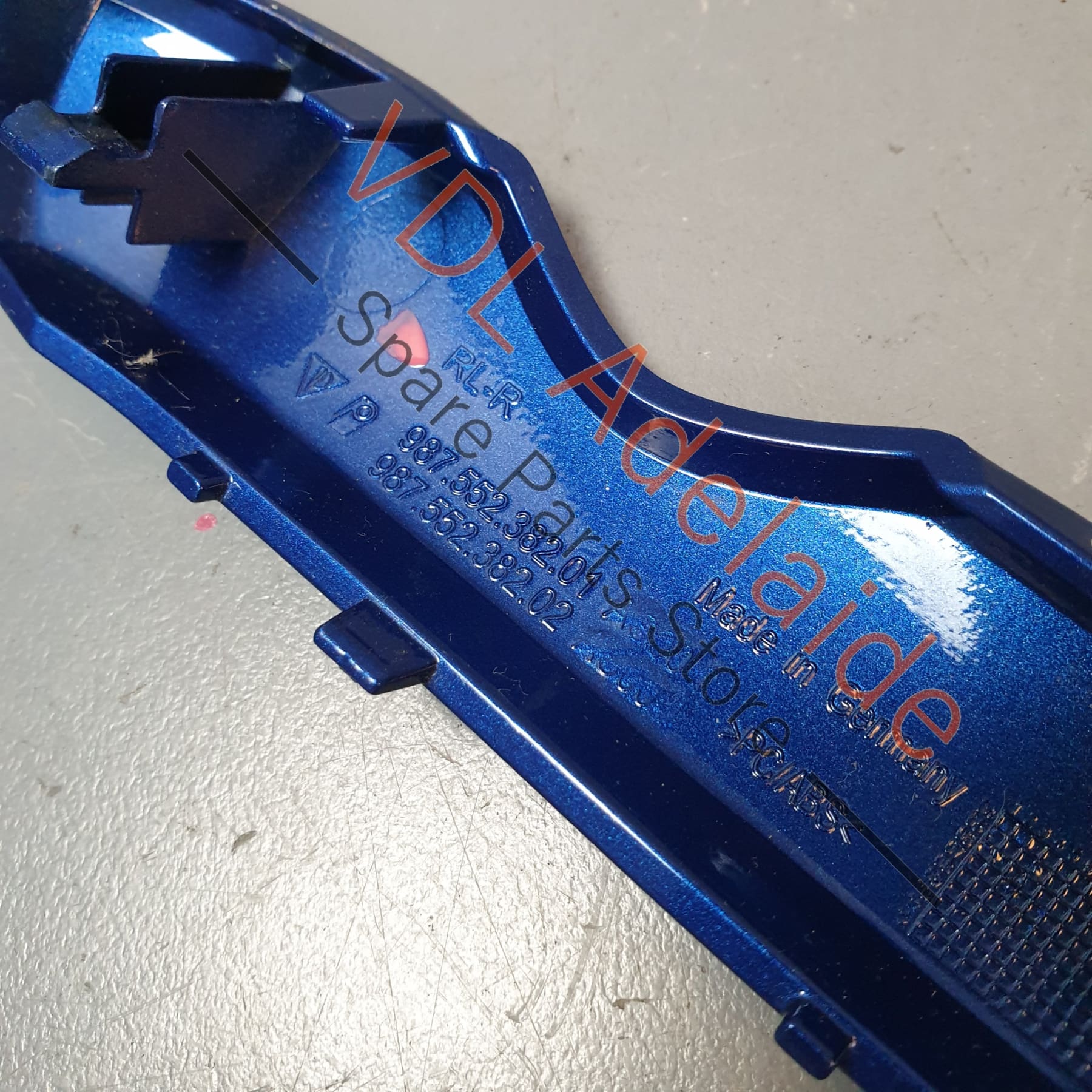 Porsche Cayman Boxster Dash Trim Drivers Side Outer for RHD 98755238202 - Image 3