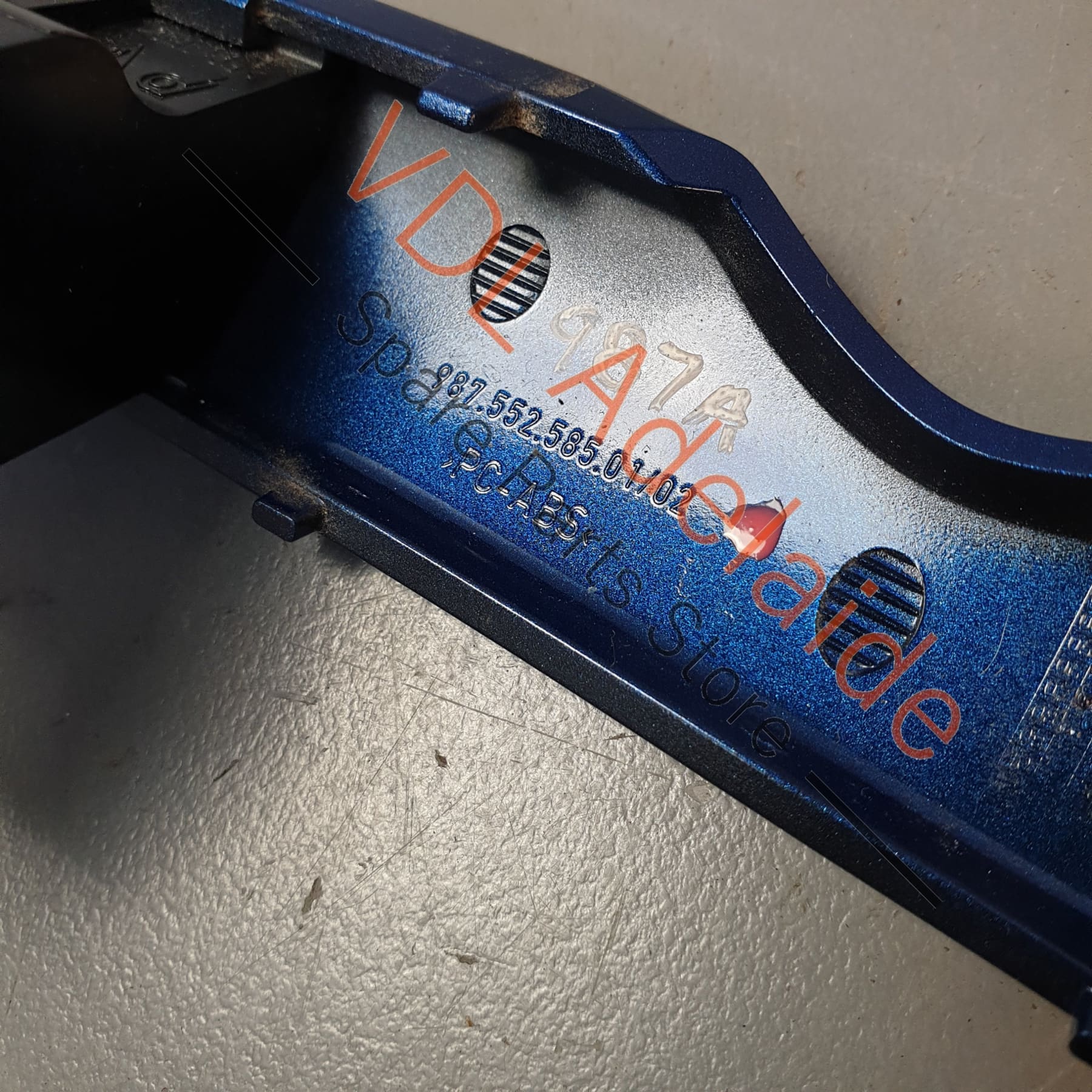 Porsche Cayman Boxster Dash Trim Centre 98755258502 - Image 4