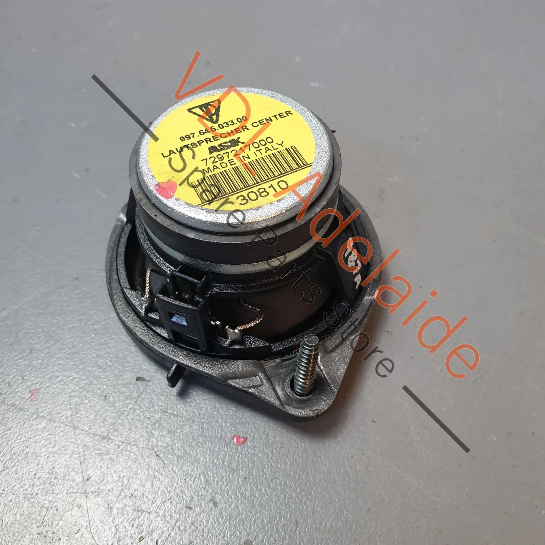 Porsche 911 Boxster Cayman Dashboard Centre Loudspeaker Speaker 99764503300 - Image 3