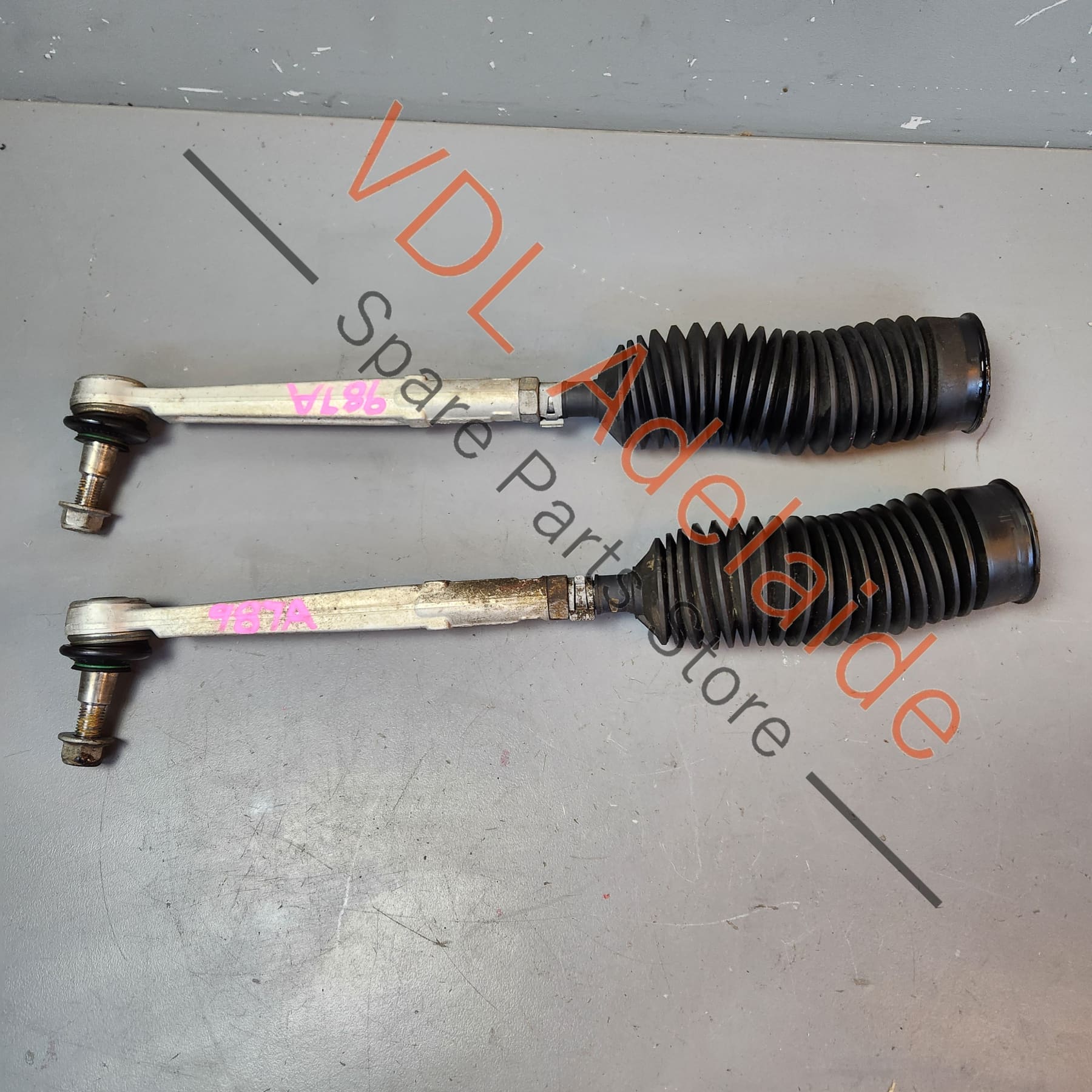 Porsche Cayman Boxster 911 Rack End & Tie Rod Pair 99734732201 99634713104 - Image 2