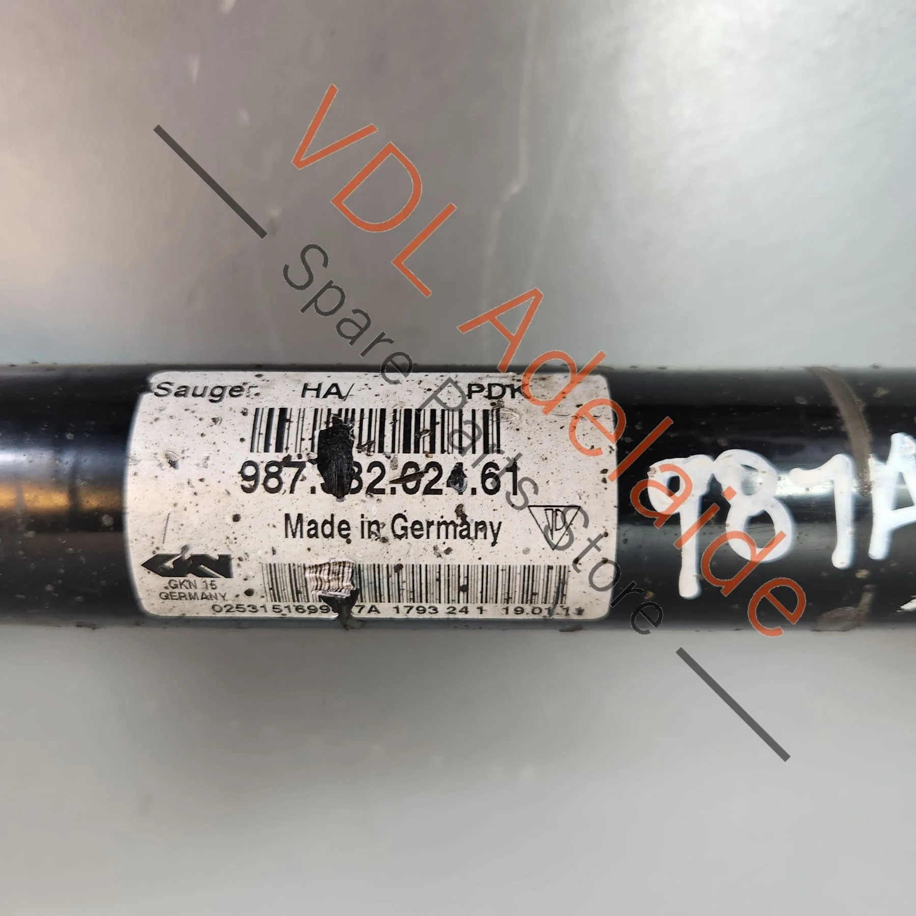 Porsche Cayman R Rear Driveshaft for PDK Auto PR:250 - Image 9