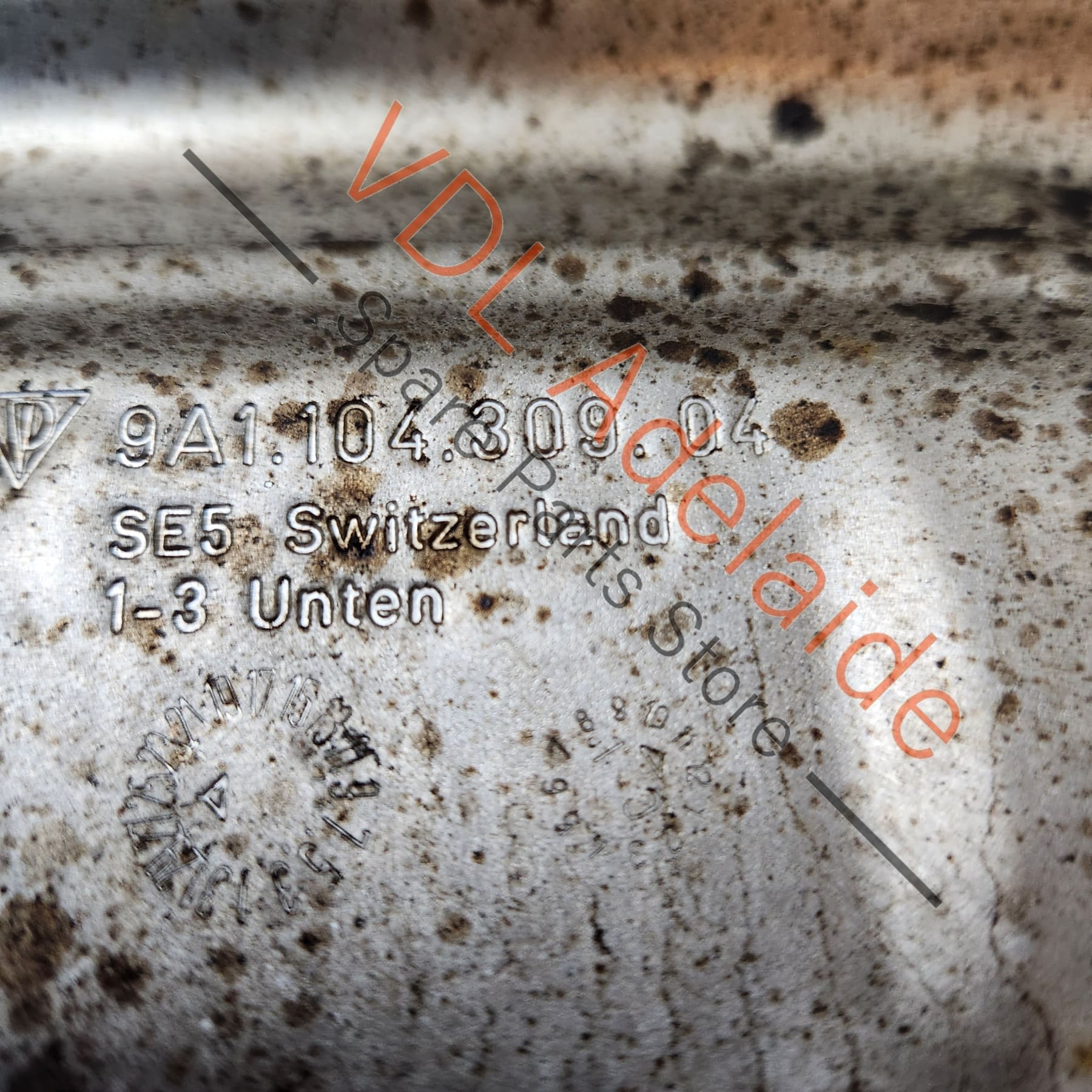 Porsche Cylinder Head Heat Shield Cyl 4-6 9A110430804 9A110431003 - Image 4