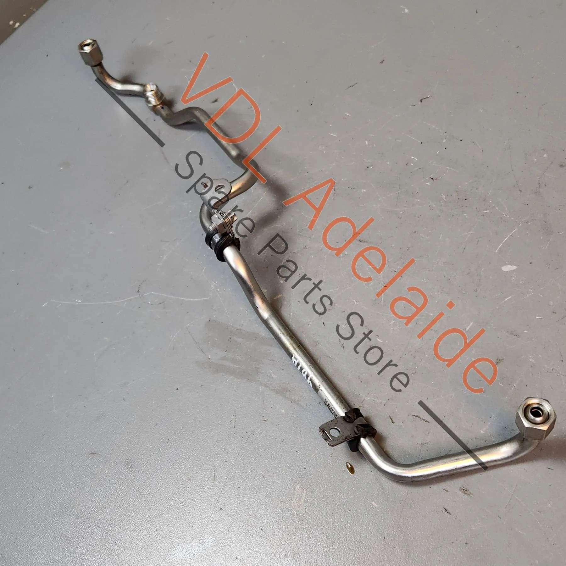 Porsche High Pressure Fuel Line Stainless Steel 9A111009201