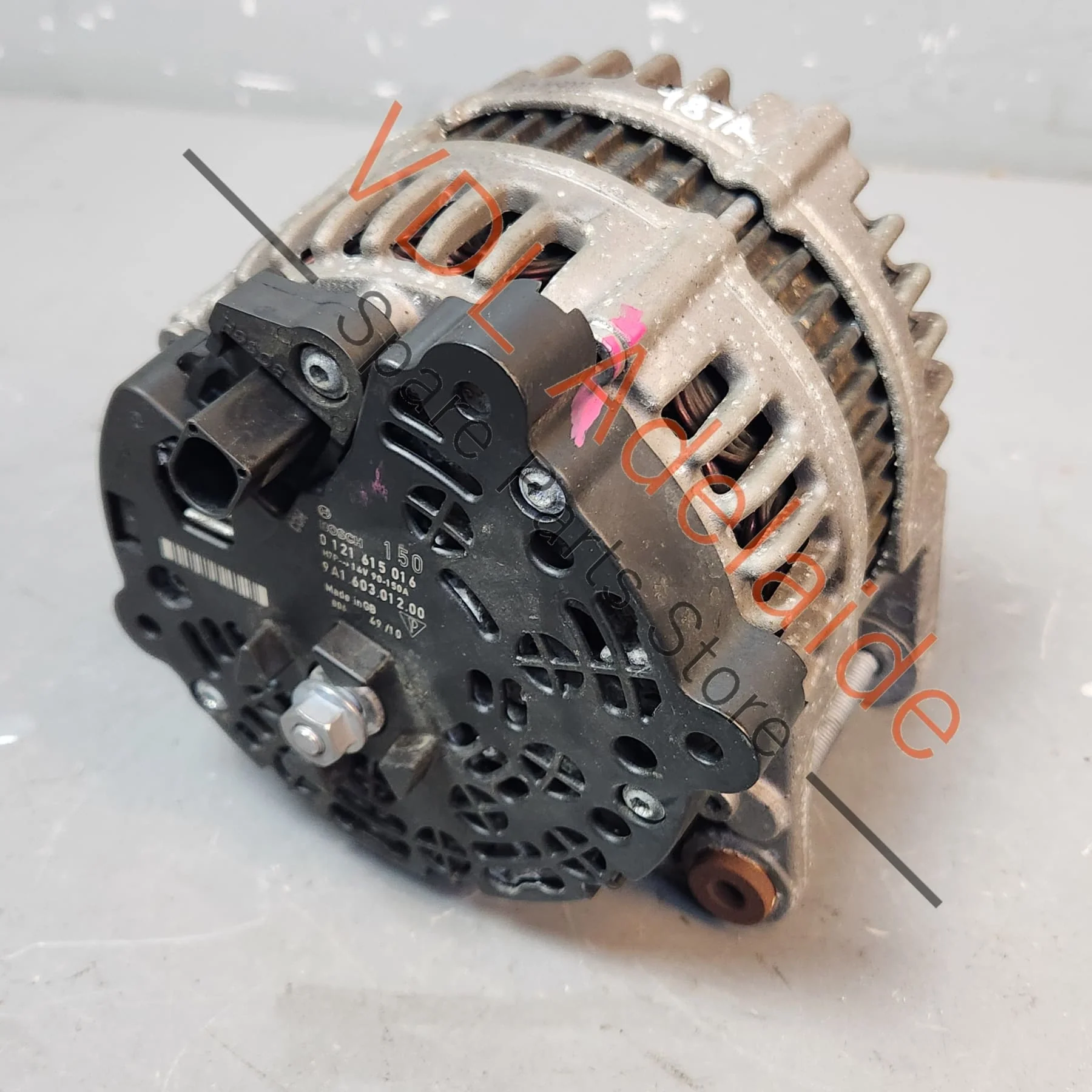 Porsche 911 Boxster Cayman 150A Alternator 9A160301200 9A160301202 - Image 5